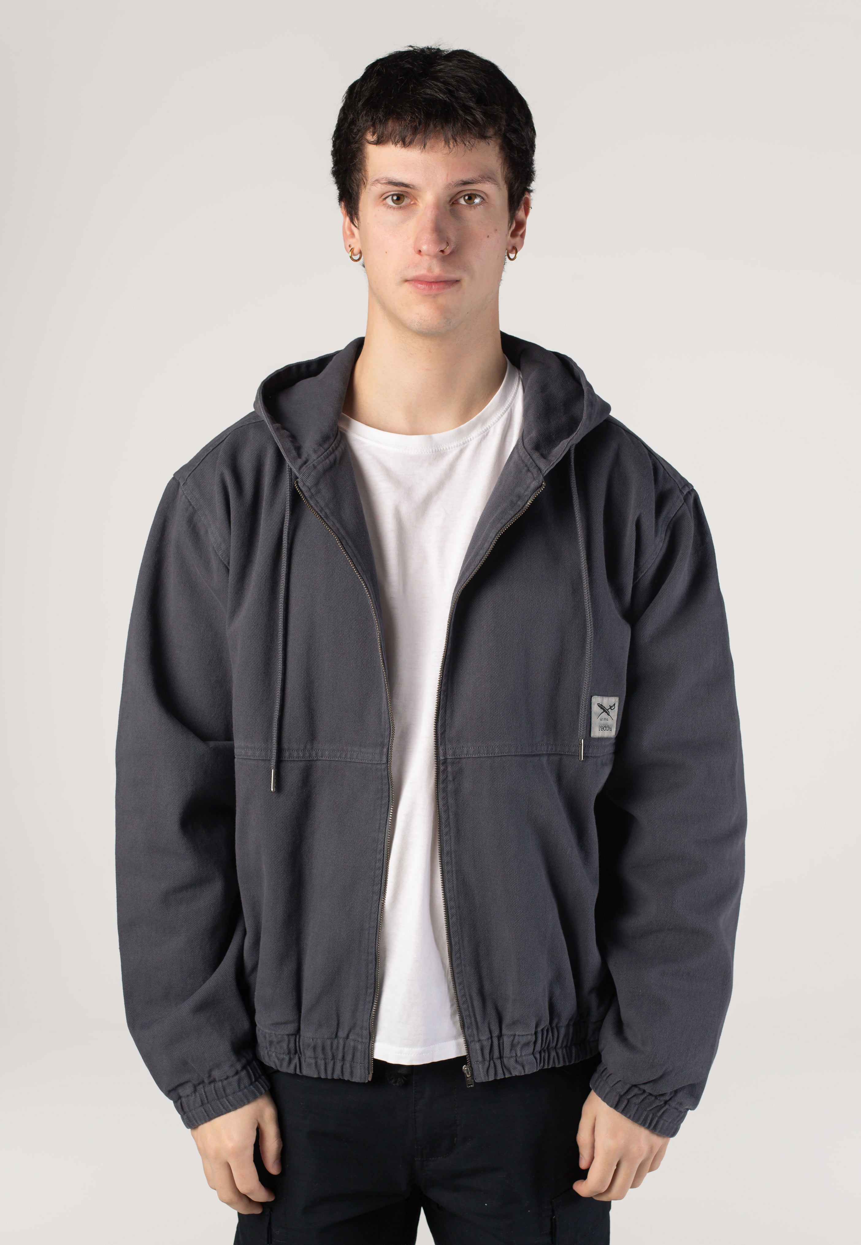 Iriedaily - Nanolo Hood Dark Steel - Jacket | Men-Image