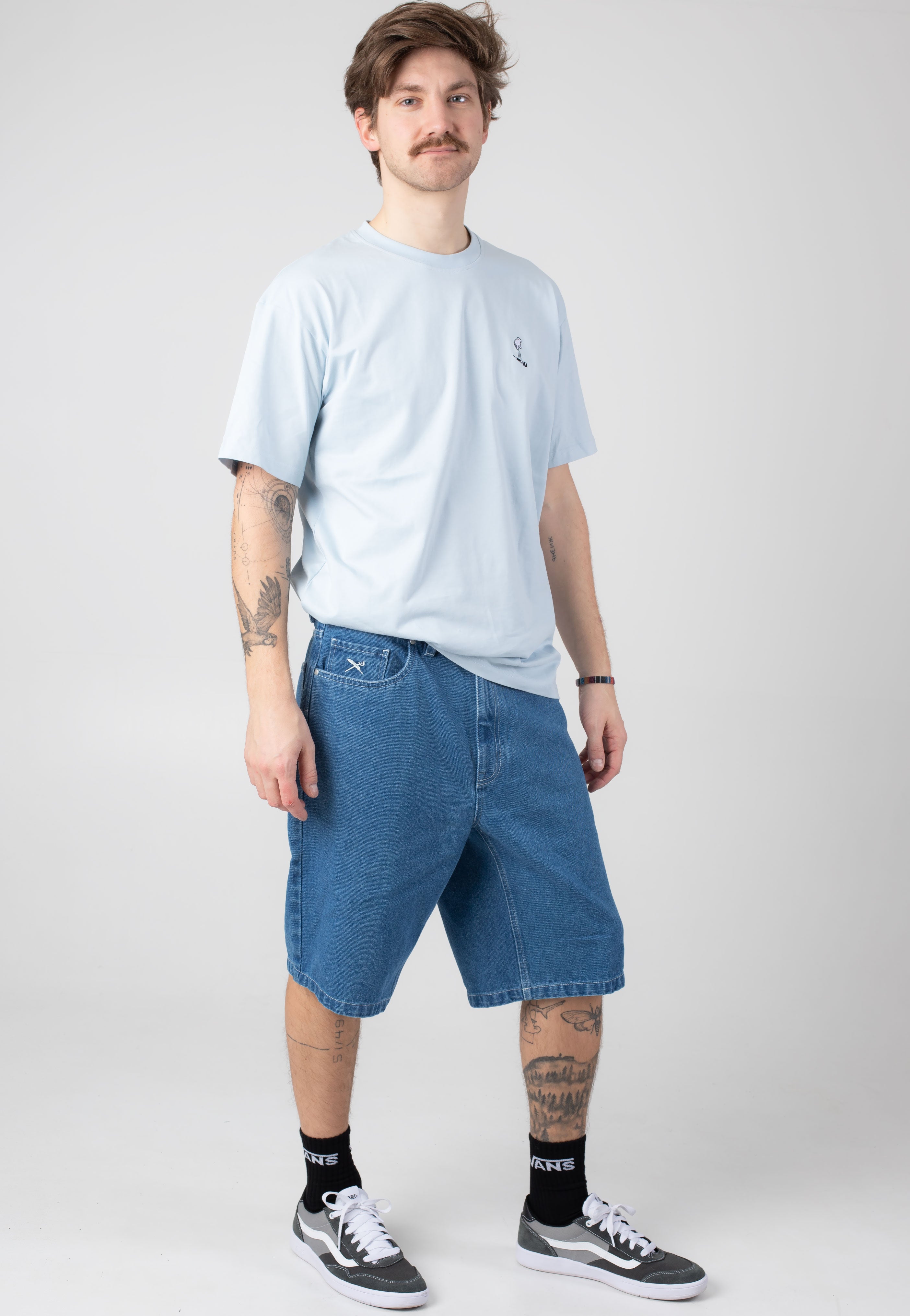 Iriedaily - Nanolo Light Blue D - Shorts | Men-Image