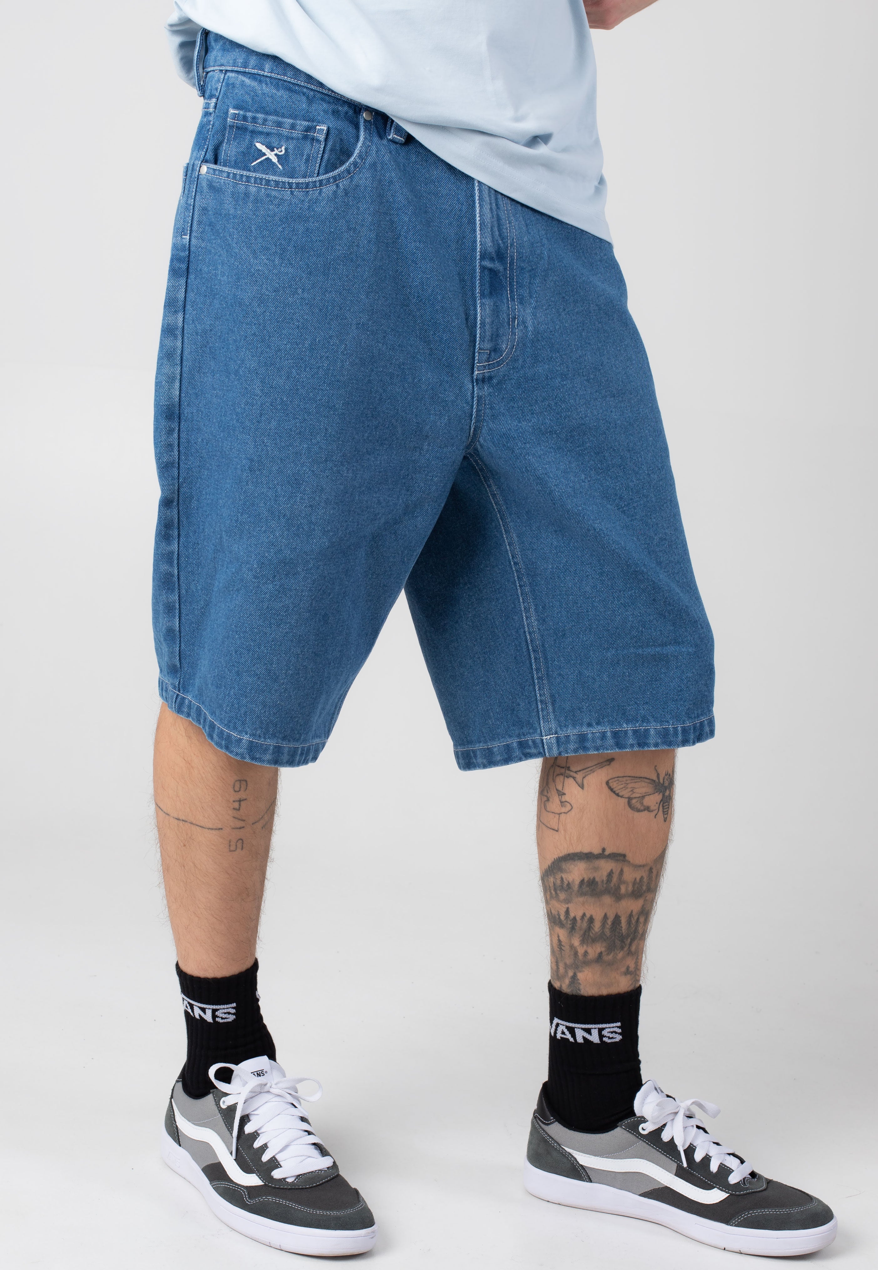 Iriedaily - Nanolo Light Blue D - Shorts | Men-Image