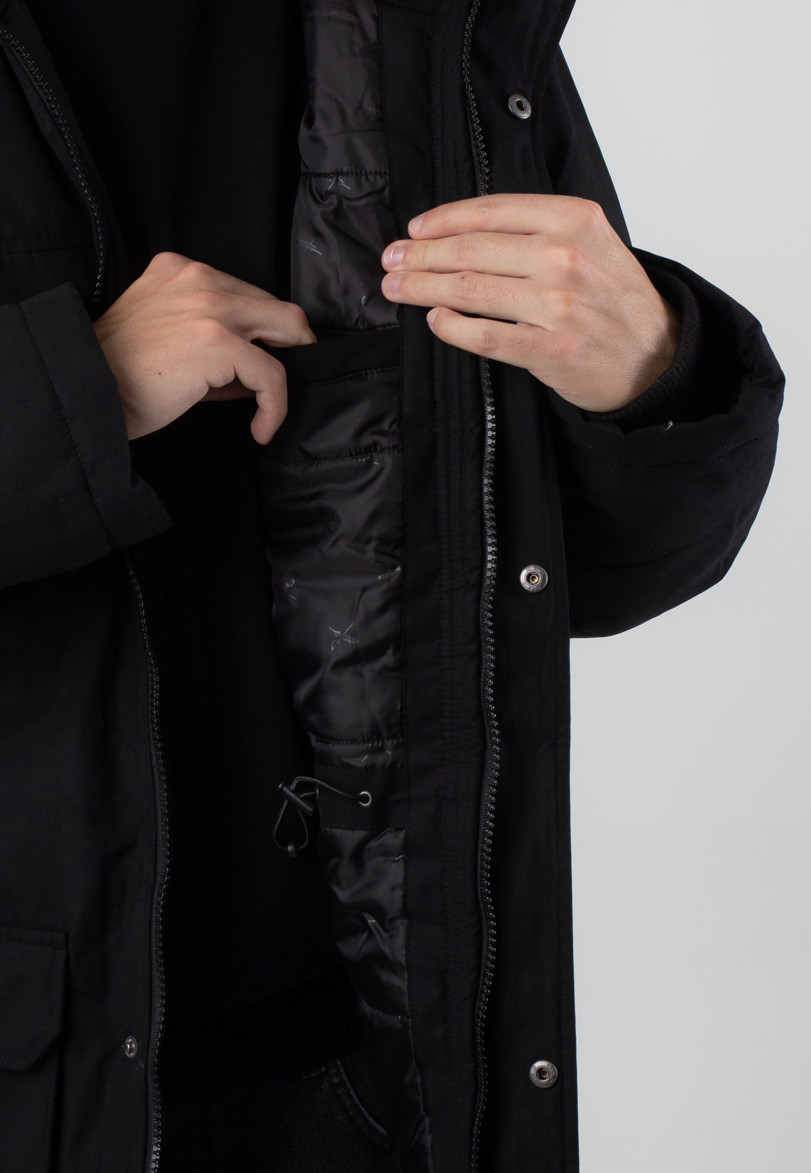 Iriedaily - Nilas Parka Black - Jacket | Men-Image