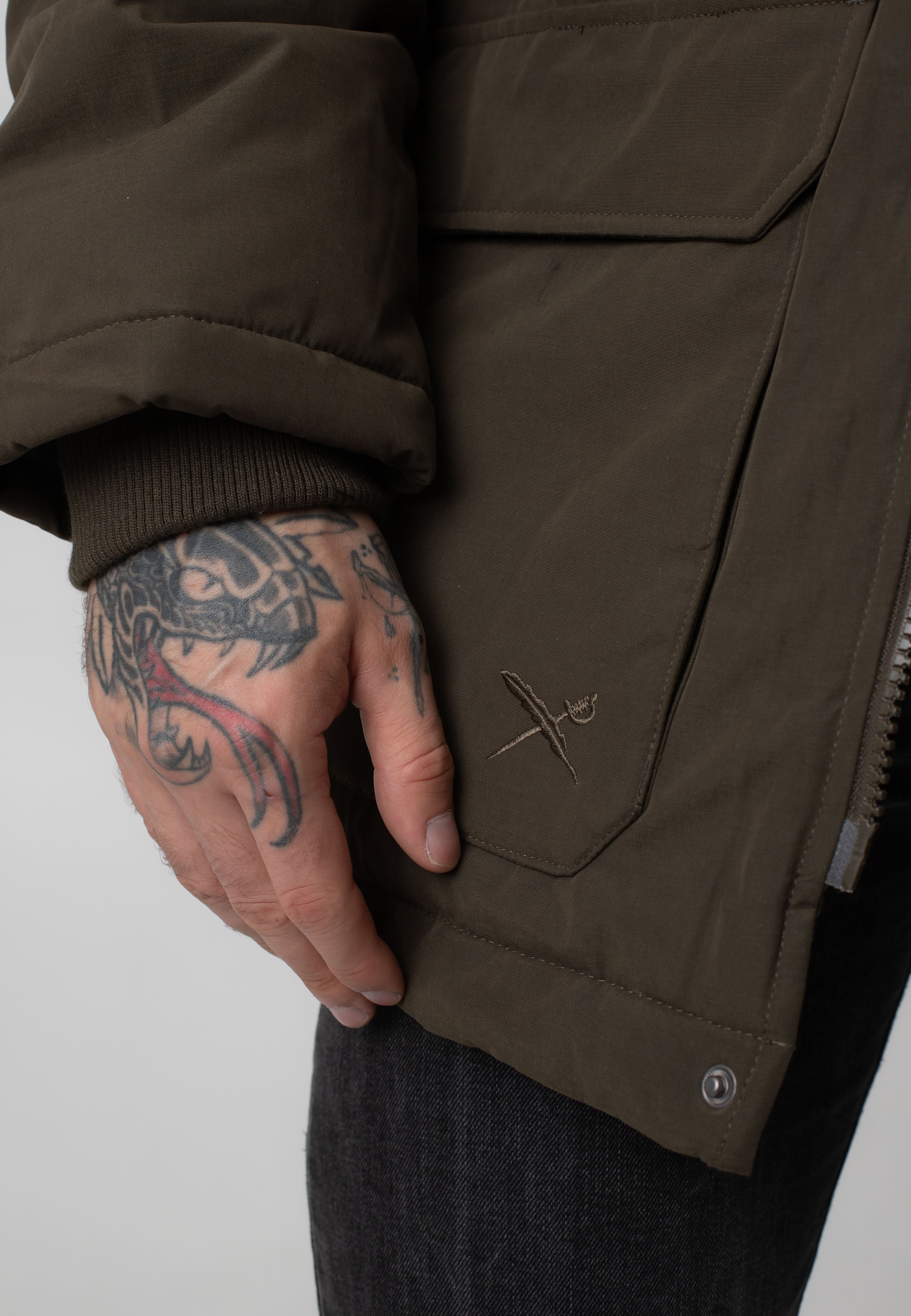 Iriedaily - Nilas Parka Dark Olive - Jacket | Men-Image