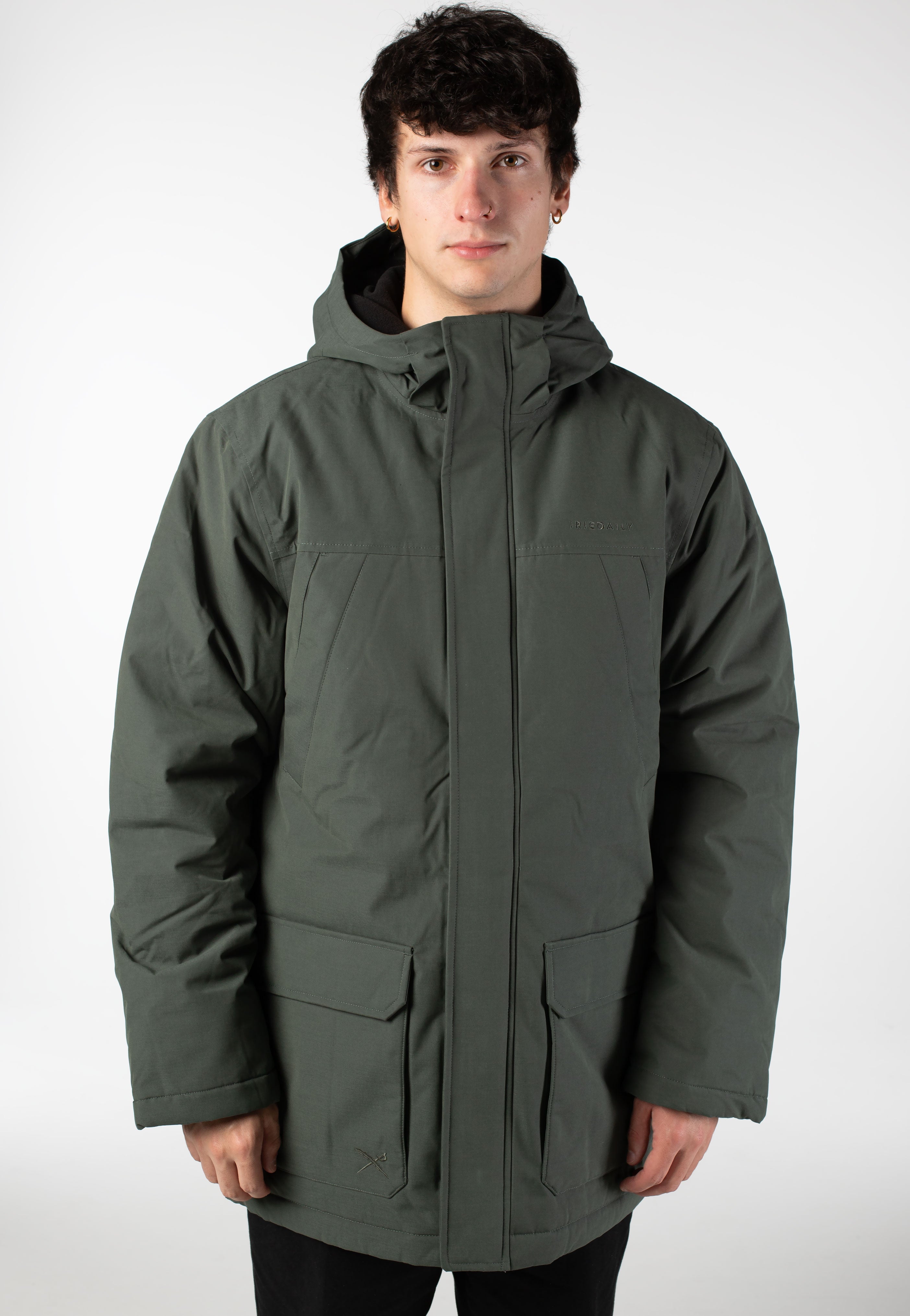 Iriedaily - Nilas Parka Dark Jungle - Jacket | Men-Image