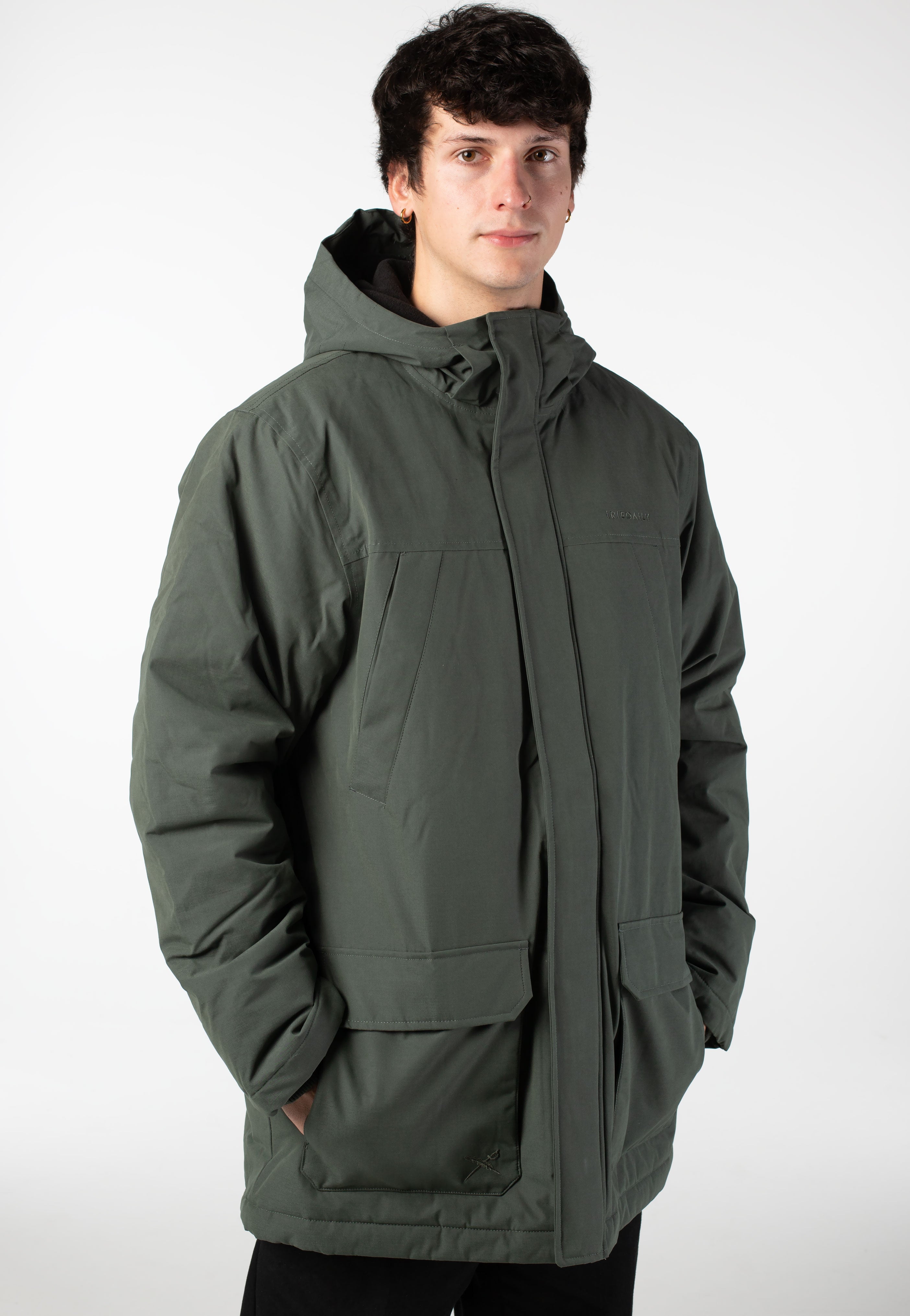 Iriedaily - Nilas Parka Dark Jungle - Jacket | Men-Image