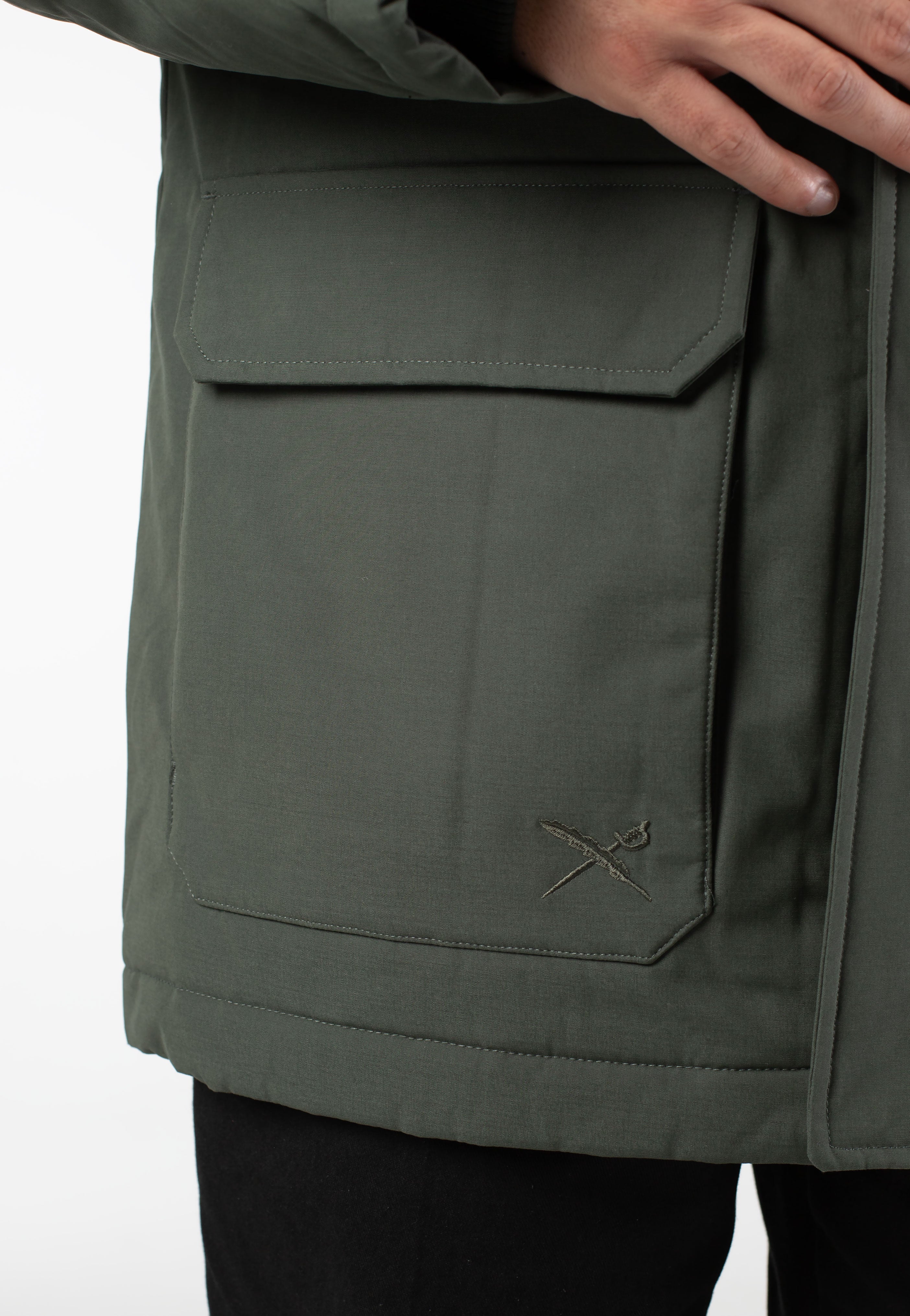 Iriedaily - Nilas Parka Dark Jungle - Jacket | Men-Image