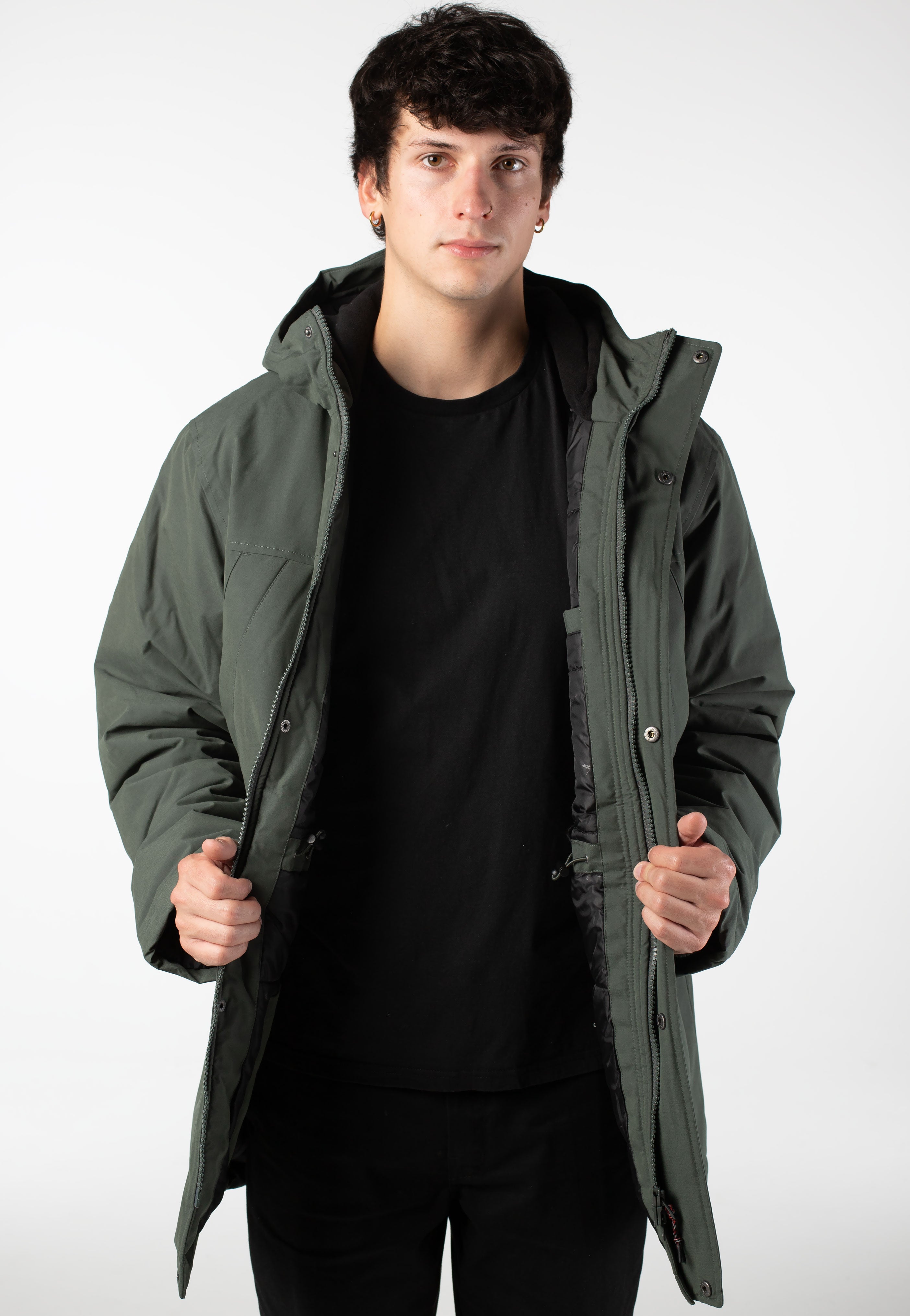 Iriedaily - Nilas Parka Dark Jungle - Jacket | Men-Image
