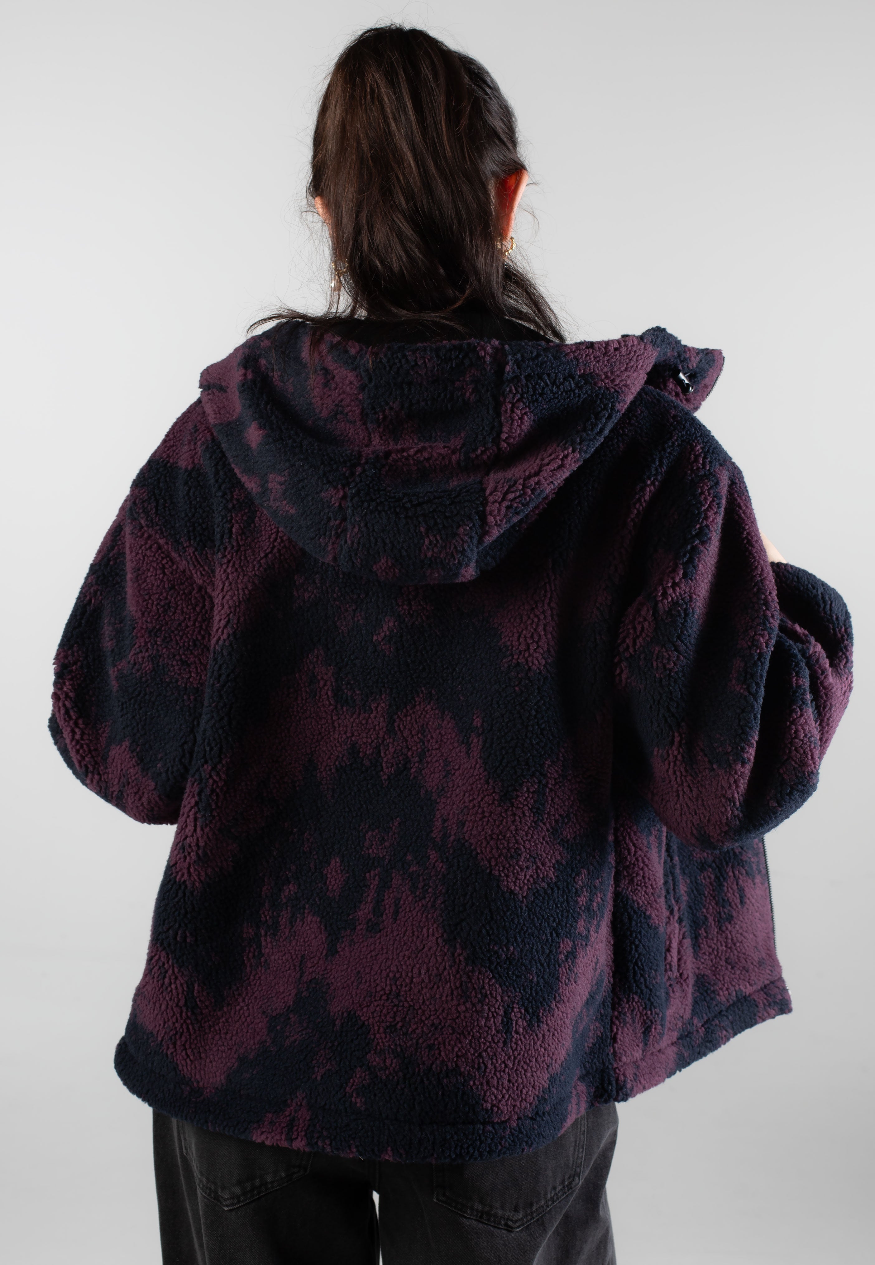 Iriedaily - Pat Teddy Navy Red - Jacket | Women-Image