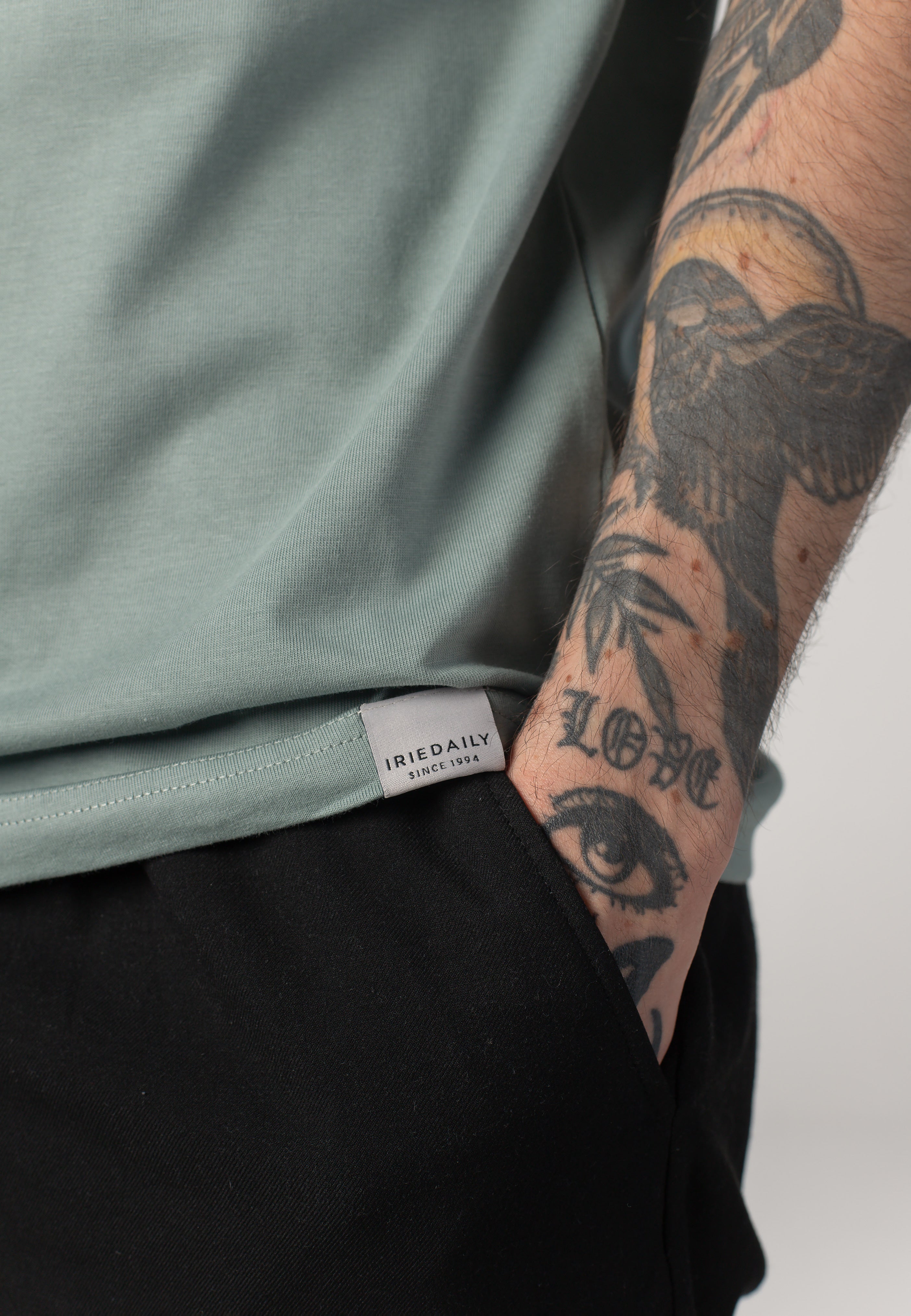 Iriedaily - Peaceride Emb Dark Slate - T-Shirt | Men-Image