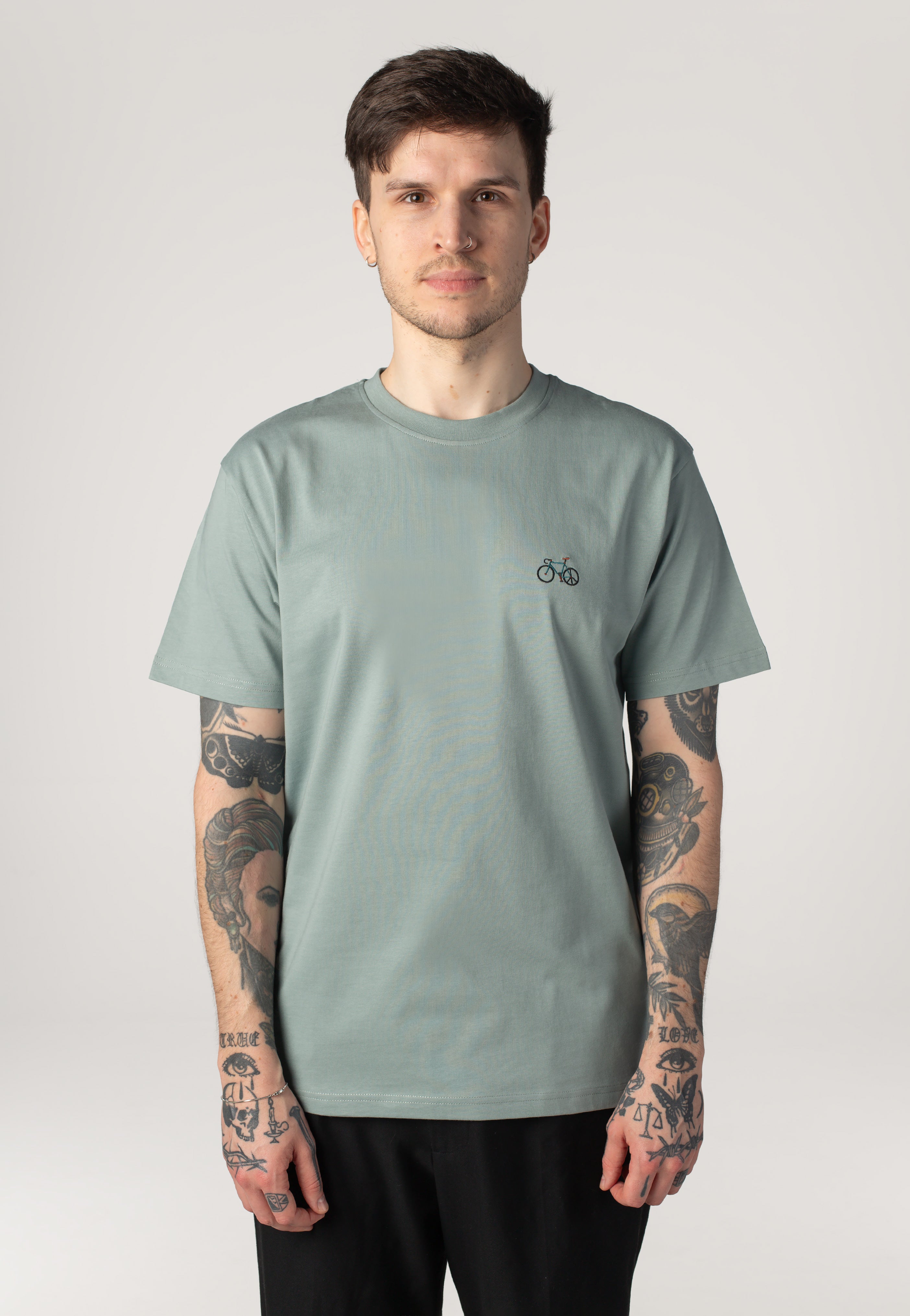 Iriedaily - Peaceride Emb Dark Slate - T-Shirt | Men-Image