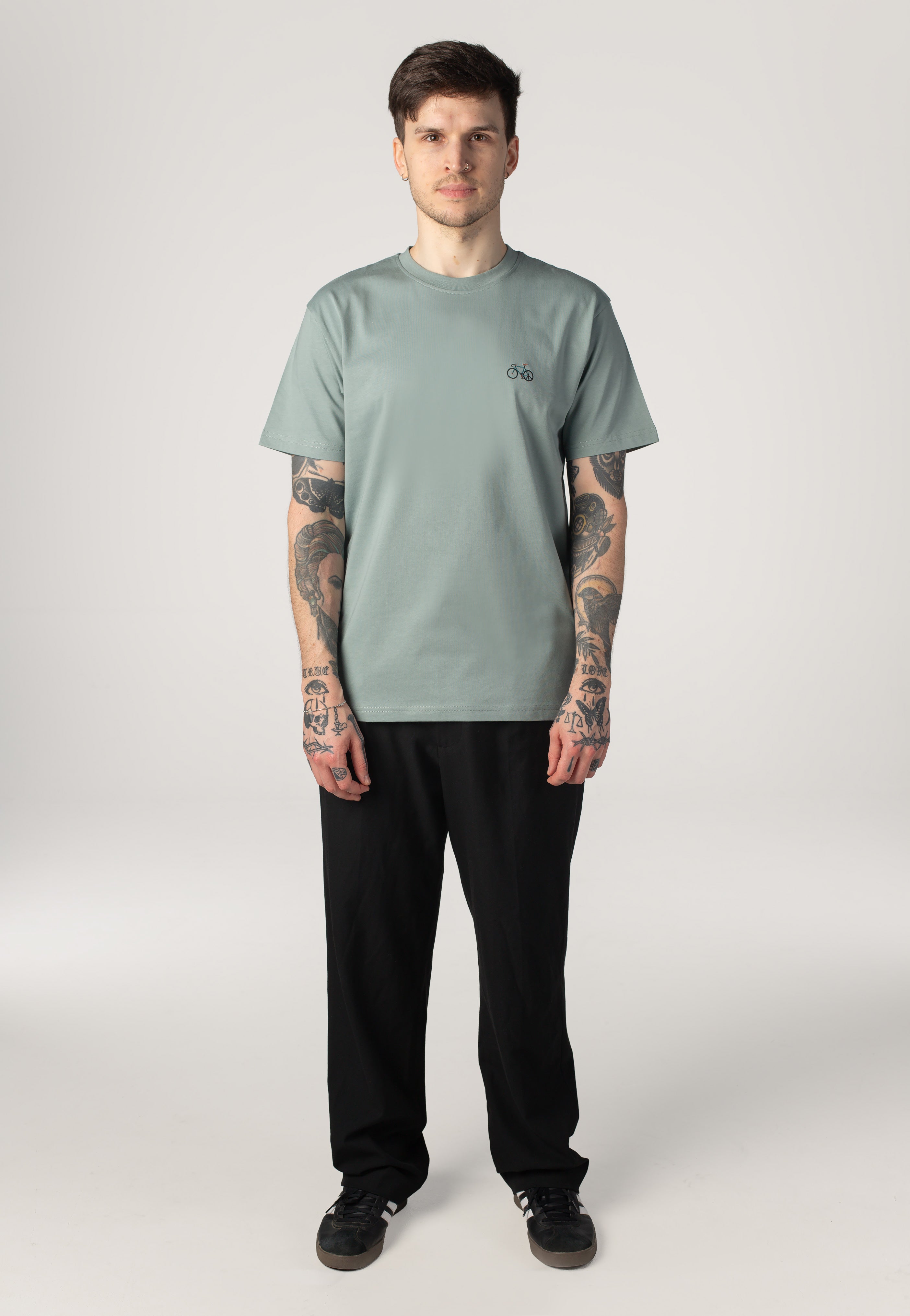 Iriedaily - Peaceride Emb Dark Slate - T-Shirt | Men-Image