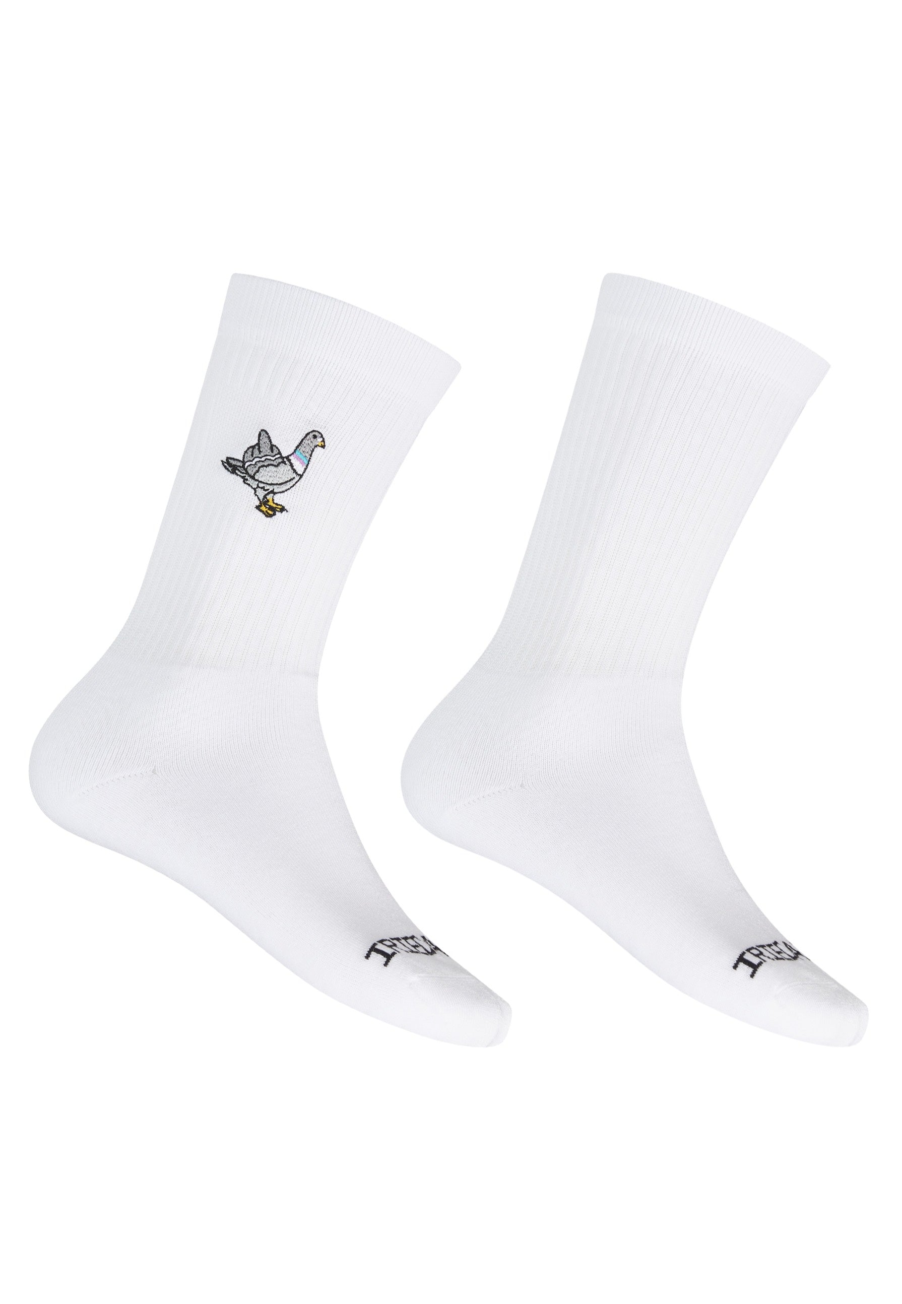 Iriedaily - Pigeon Finger White - Socks | Neutral-Image