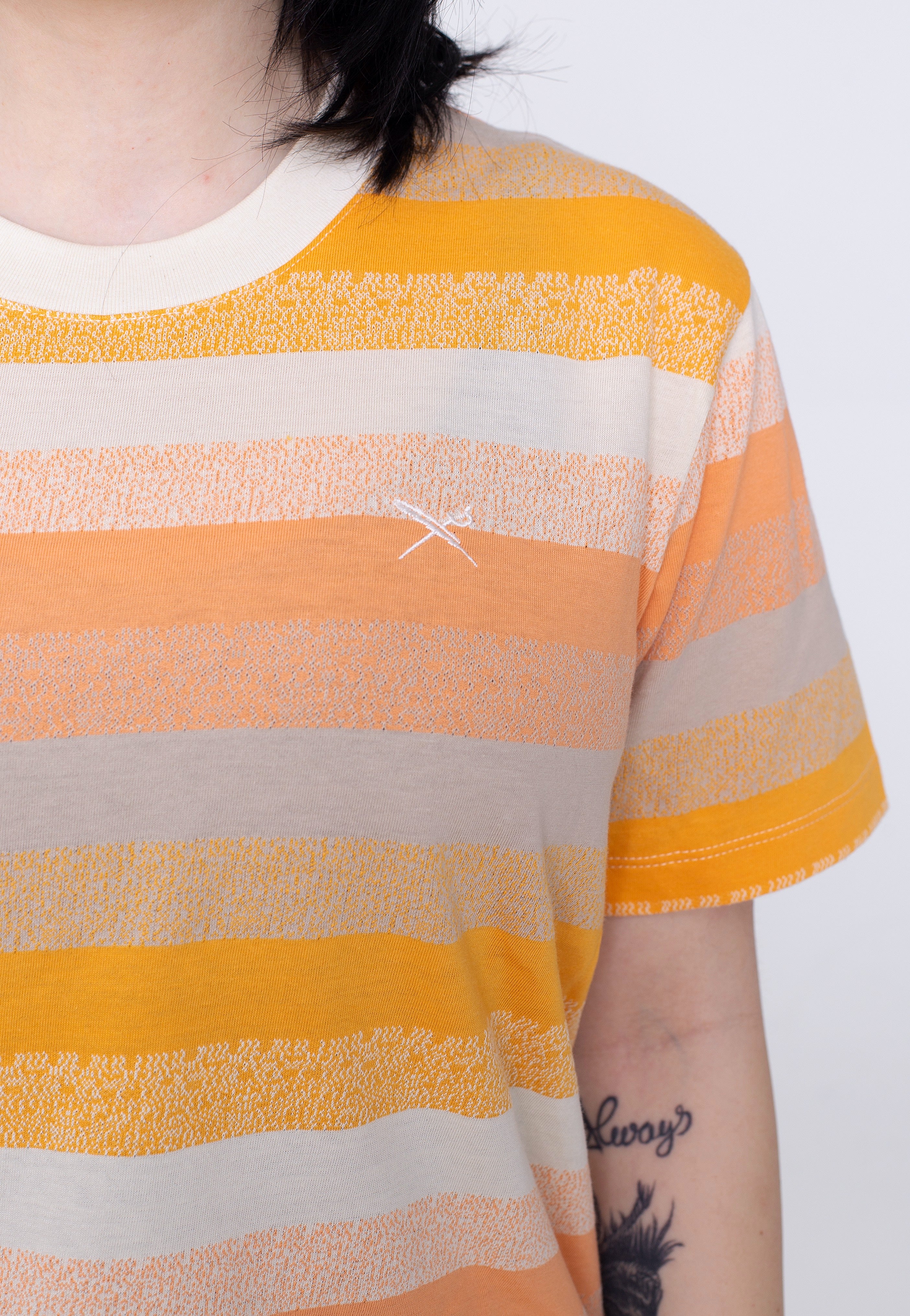 Iriedaily - Pixi Stripe Apricot - T-Shirt | Women-Image