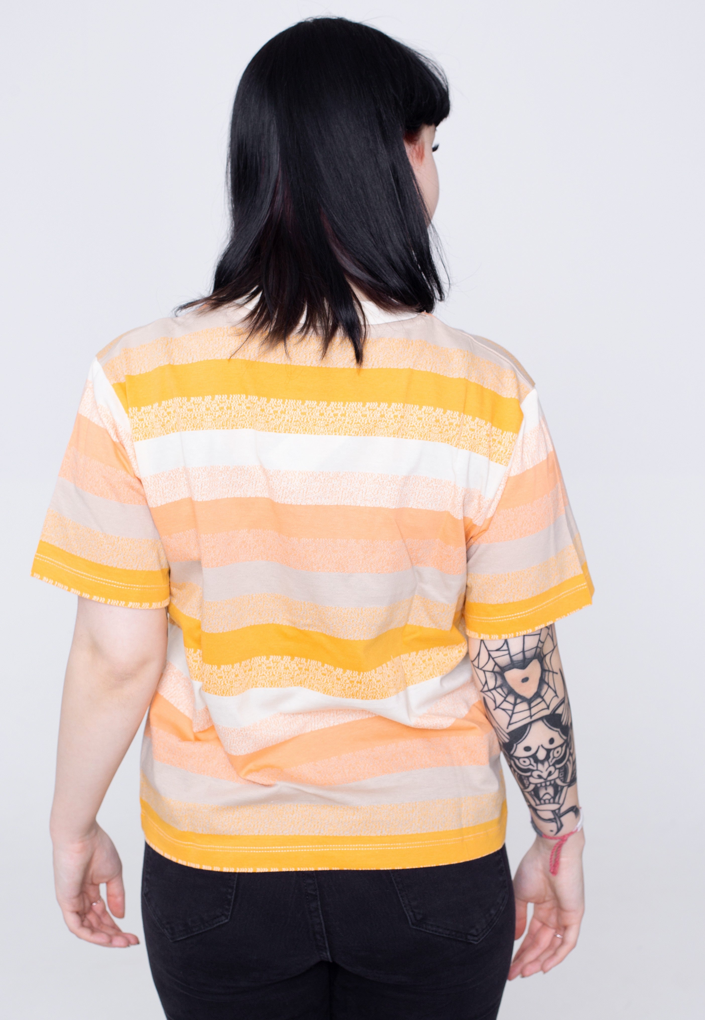 Iriedaily - Pixi Stripe Apricot - T-Shirt | Women-Image