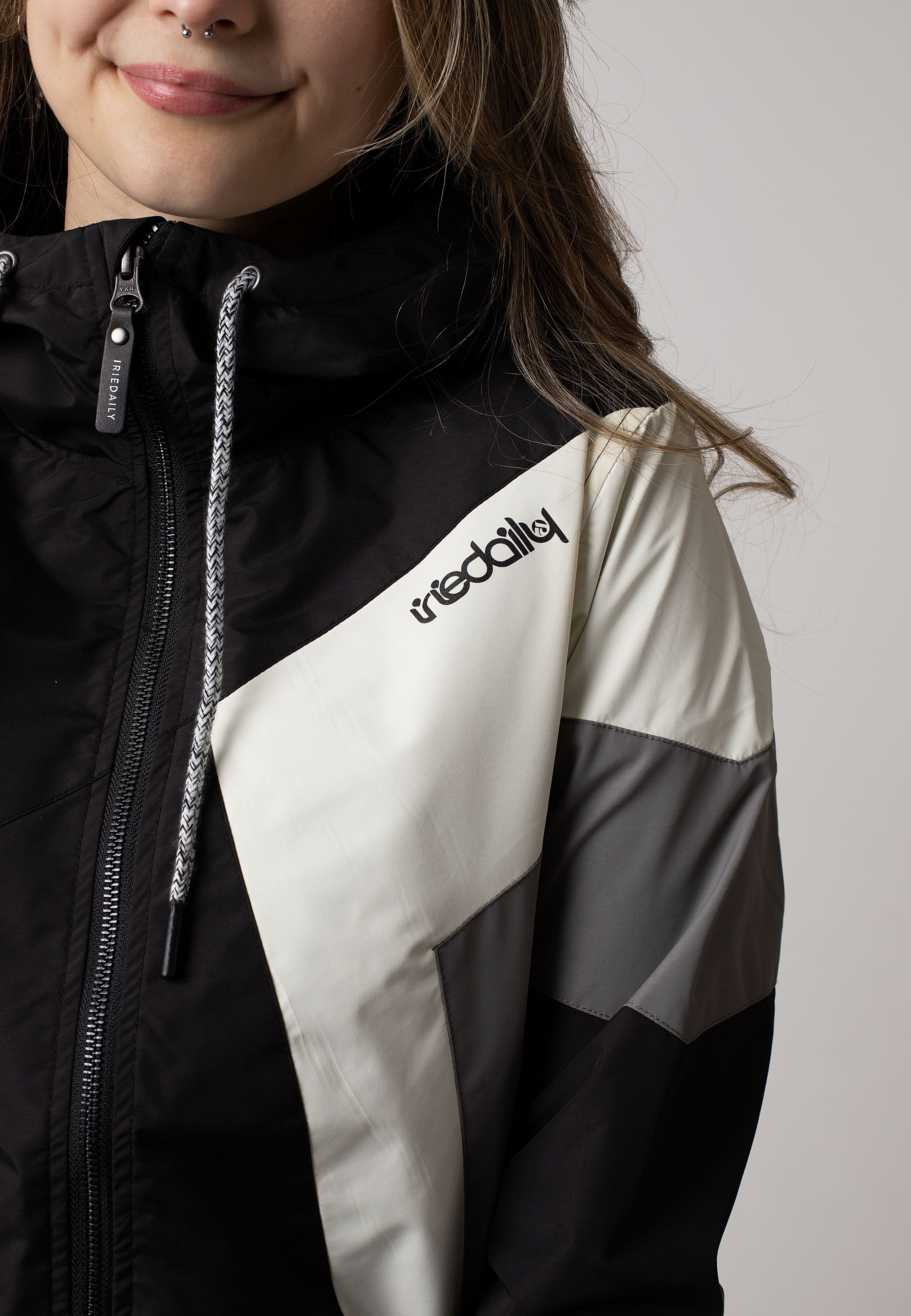 Iriedaily - Puzzled Black White - Jacket | Women-Image