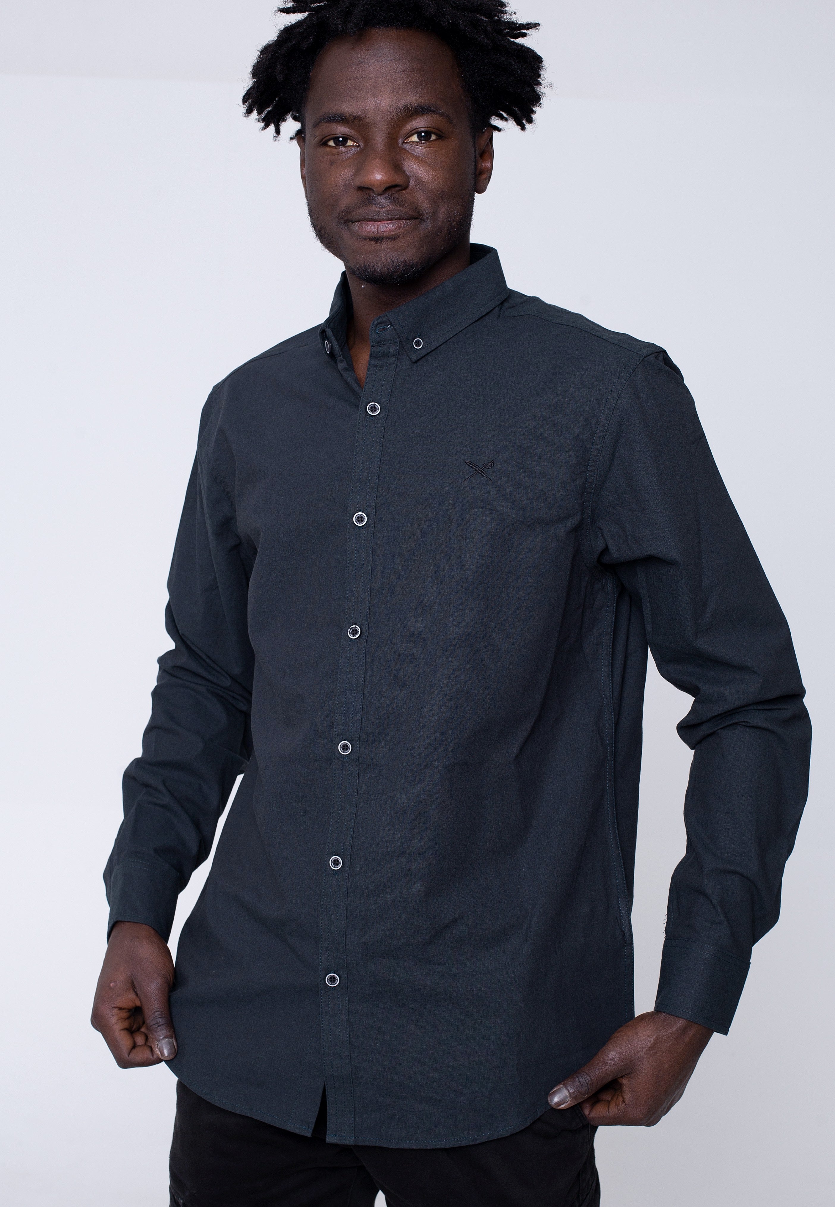 Iriedaily - Samuel LS Nightforest - Shirt | Men-Image