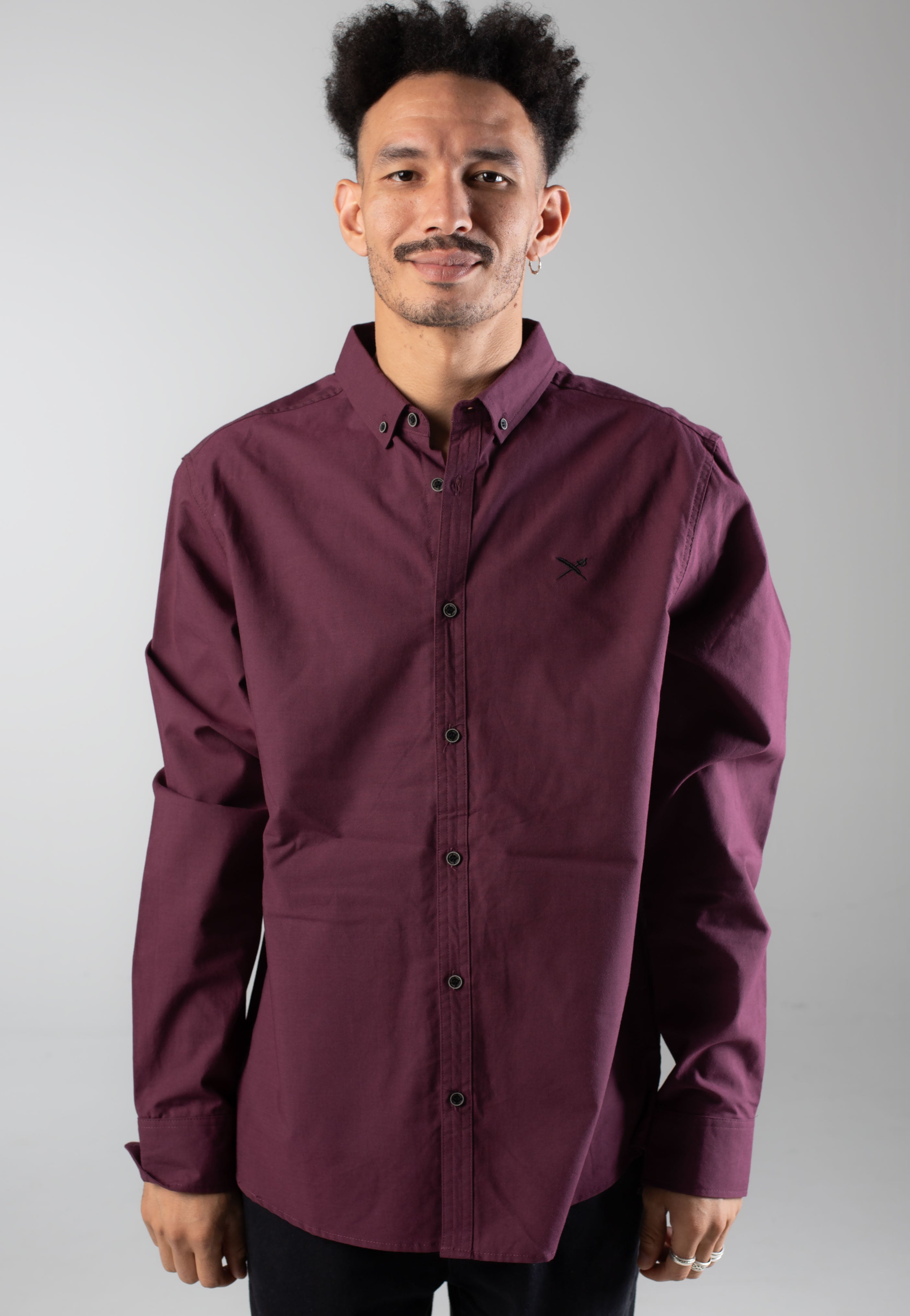 Iriedaily - Samuel LS Wine - Shirt | Men-Image