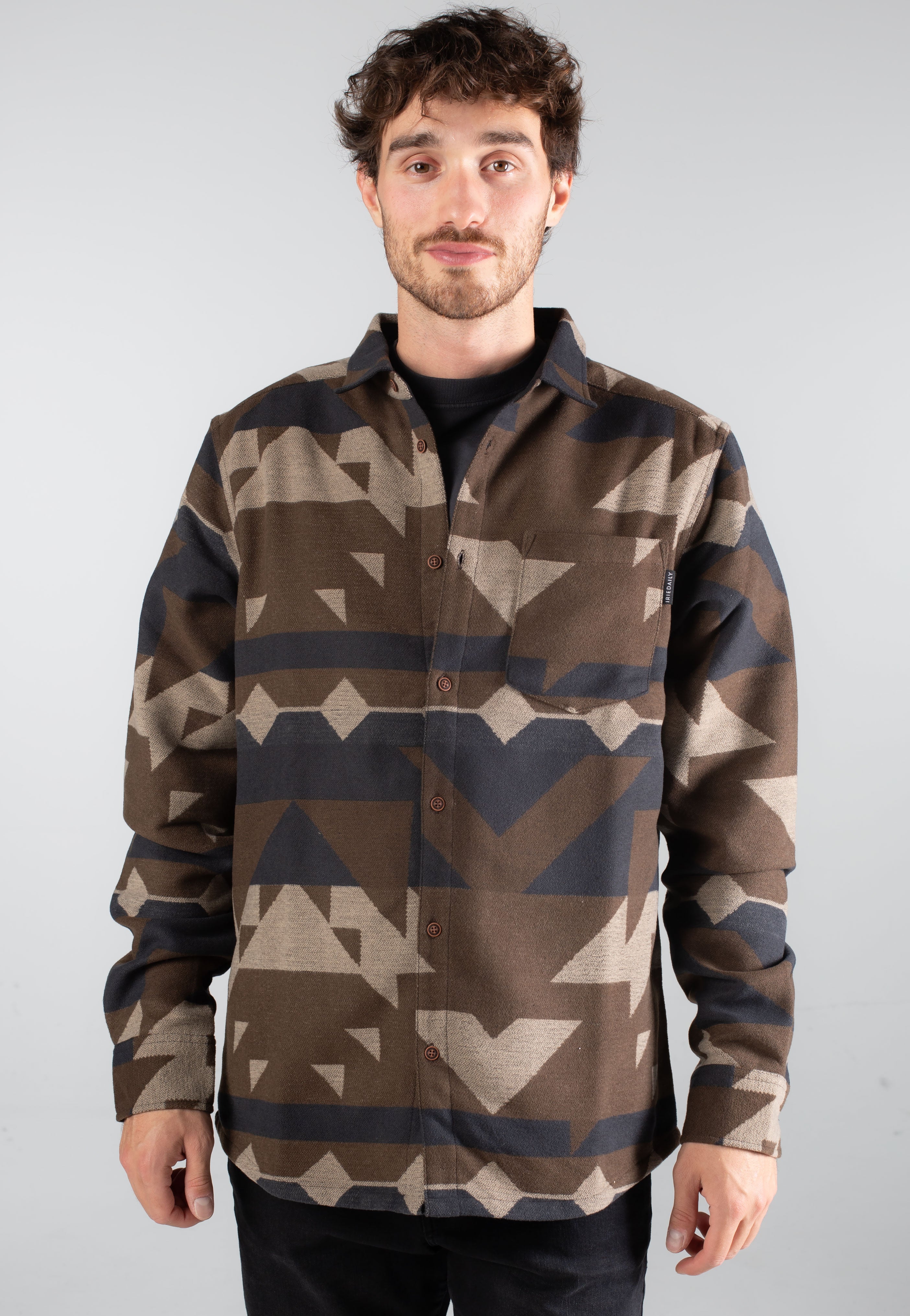 Iriedaily - Santania Dark Coffee - Shirt | Men-Image