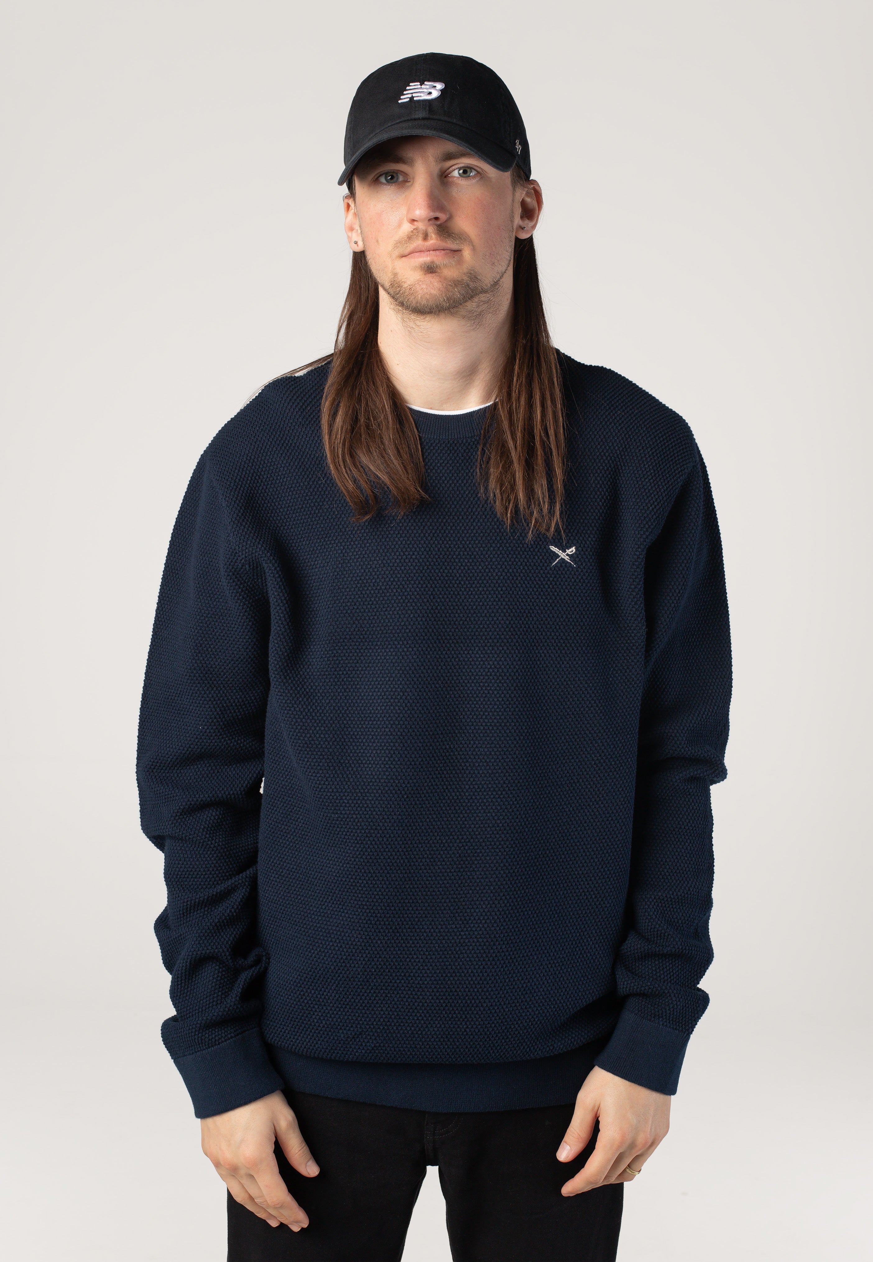 Iriedaily - Seedy Summer Knit Marine - Pullover | Men-Image
