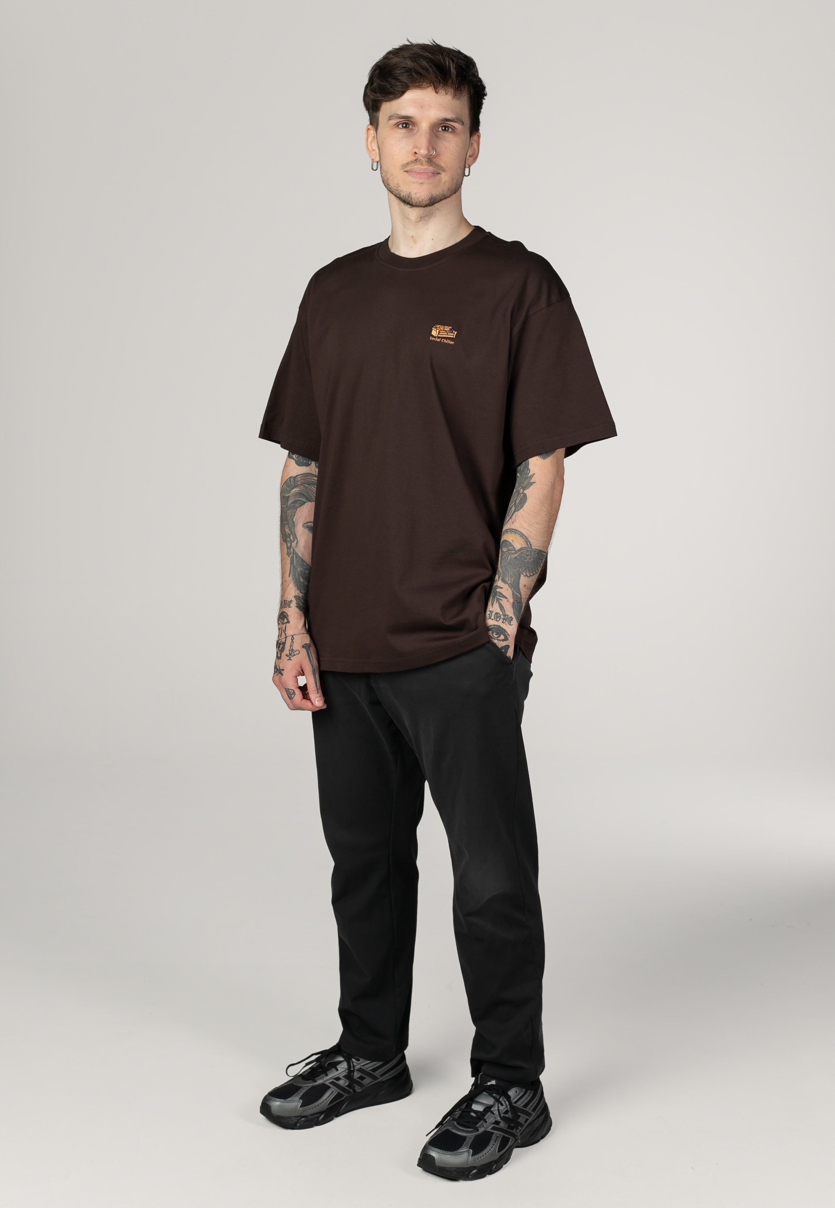 Iriedaily - Serial Chiller Dark Coffee - T-Shirt | Men-Image