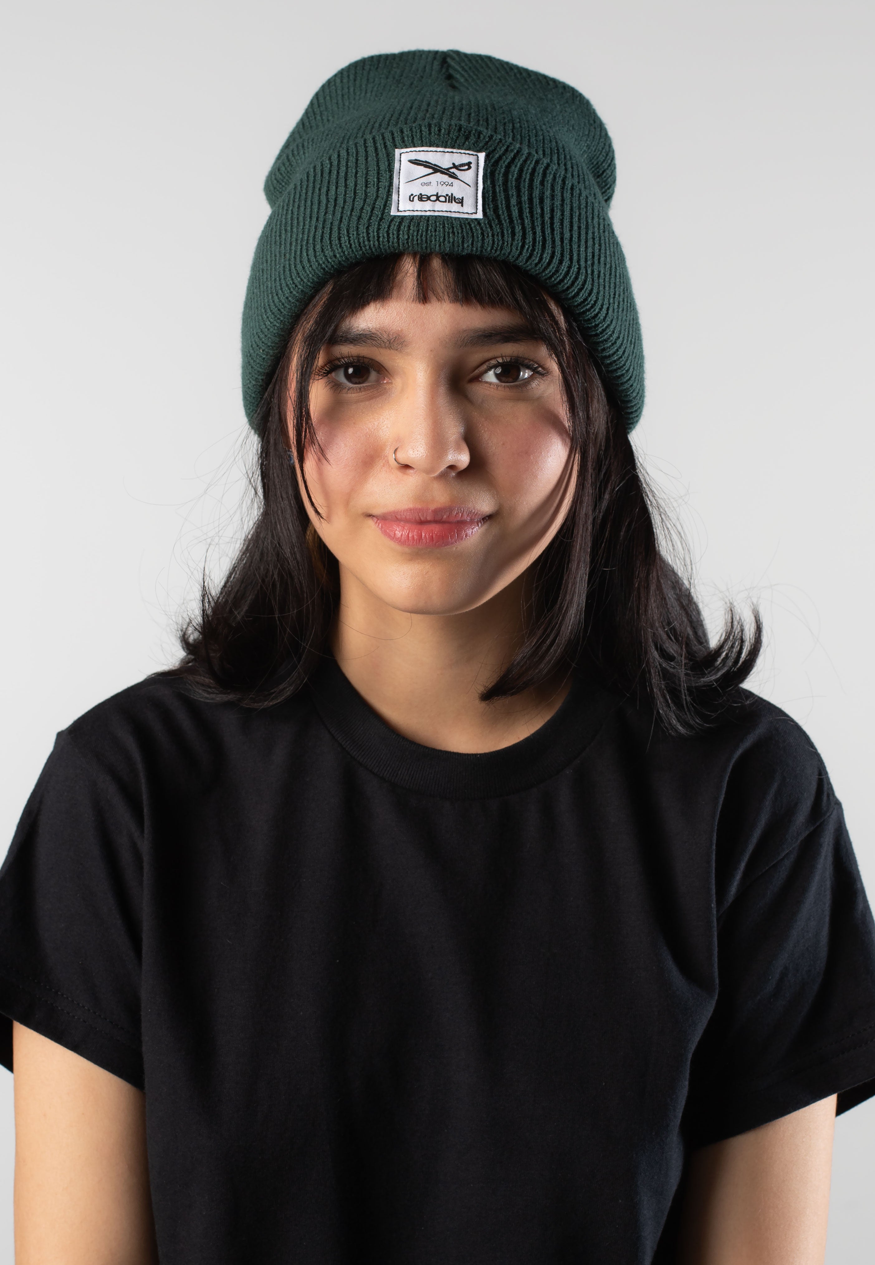 Iriedaily - Smurpher Heavy Bottle Green - Beanie | Neutral-Image