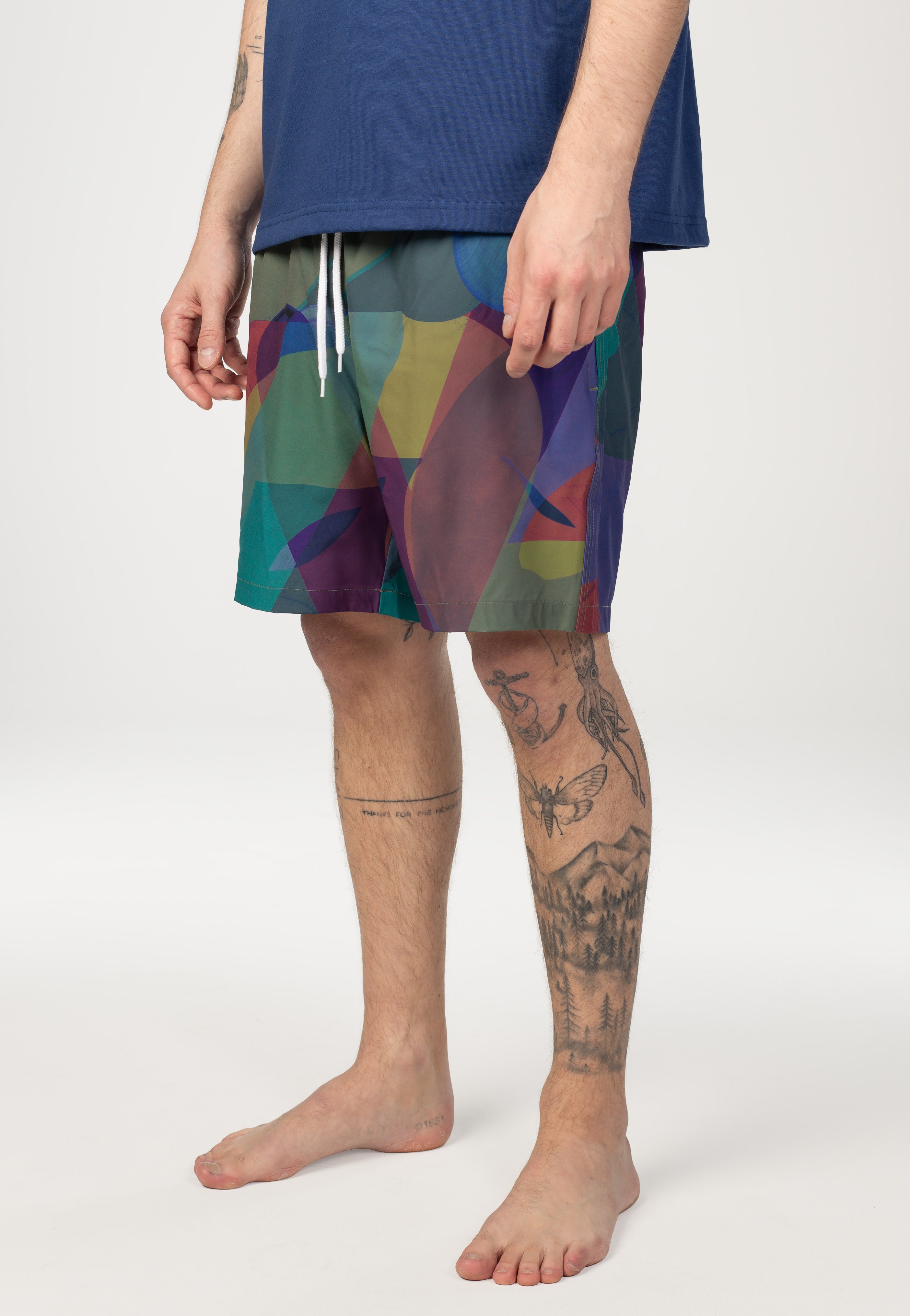 Iriedaily - Stohead Crazy Fresh Dark Teal - Board Shorts | Men-Image