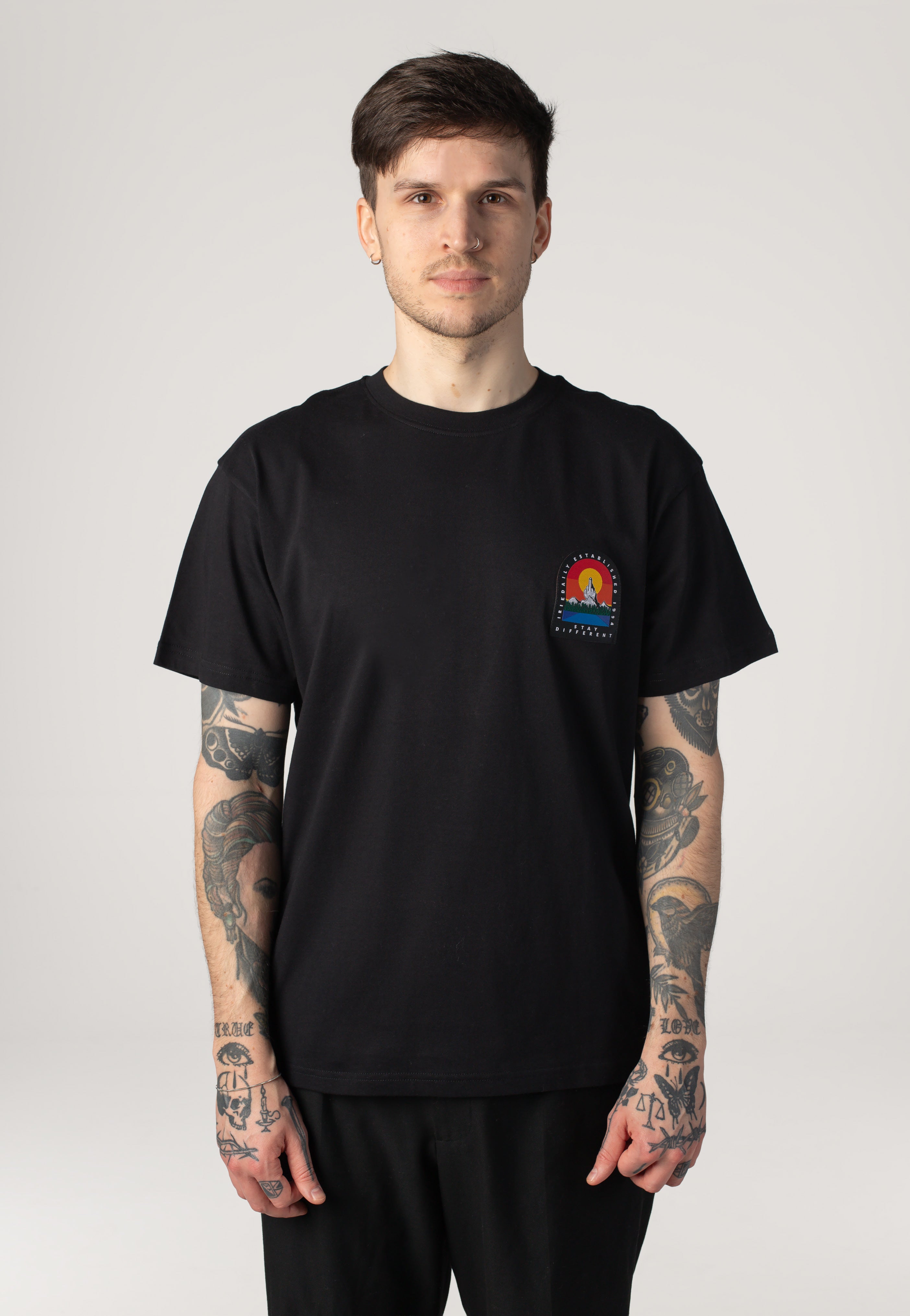 Iriedaily - Stone Relaxed Black - T-Shirt | Men-Image