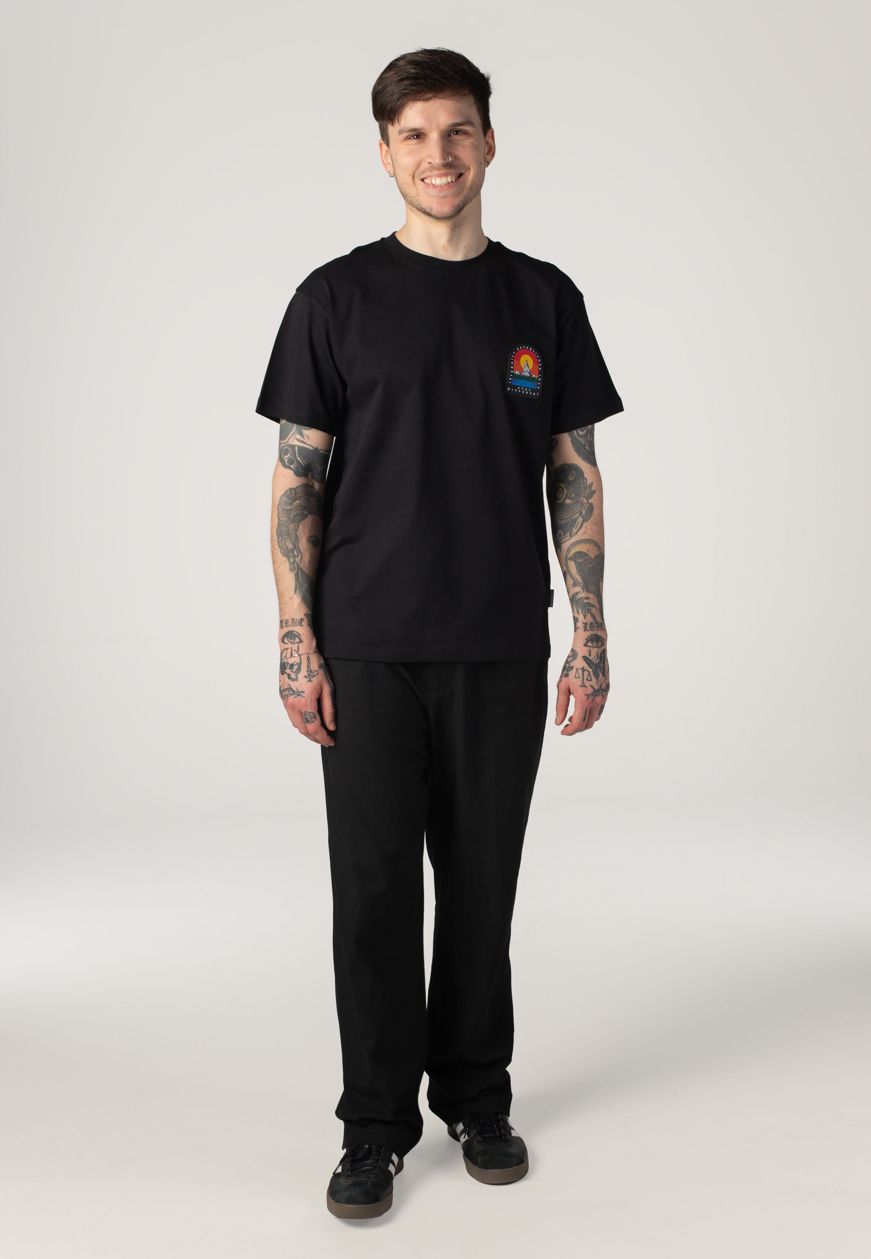 Iriedaily - Stone Relaxed Black - T-Shirt | Men-Image