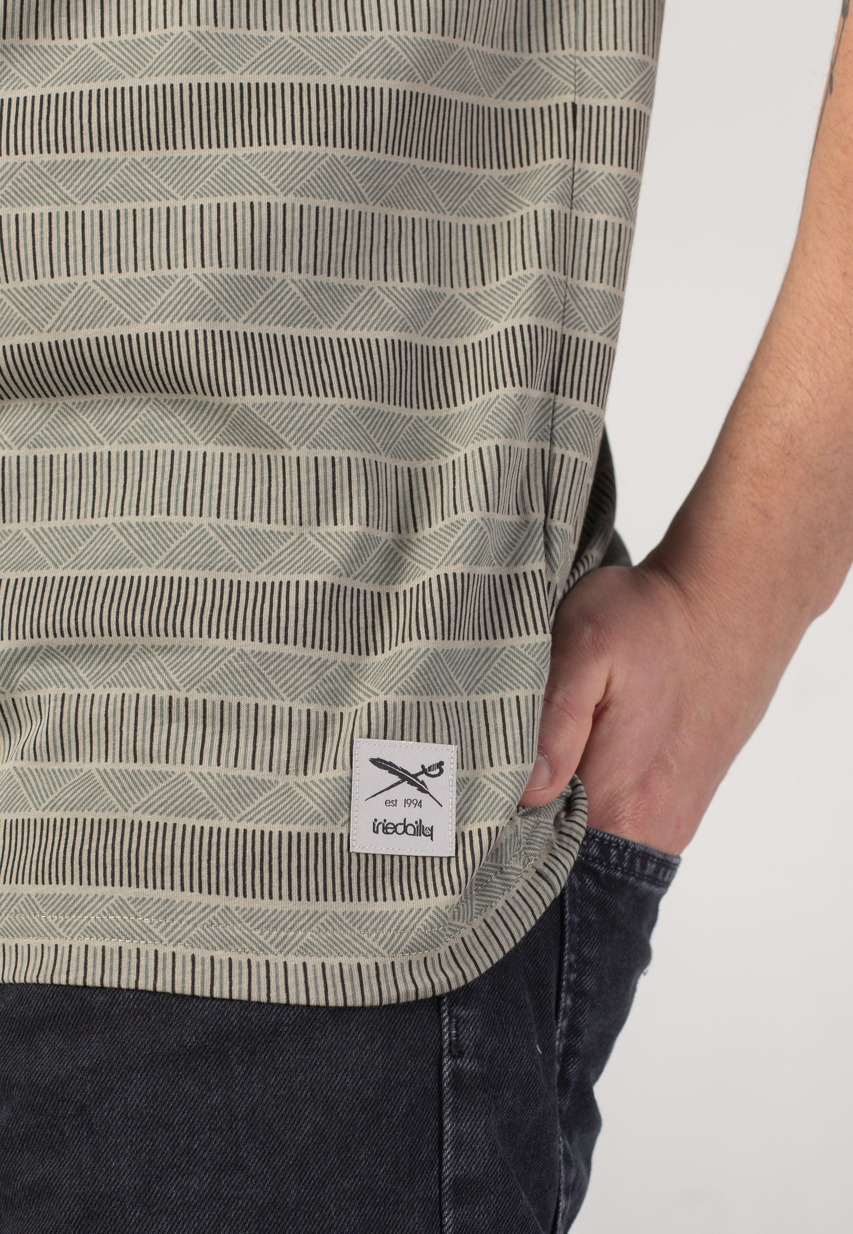Iriedaily - Taylo Smokey Olive - T-Shirt | Men-Image