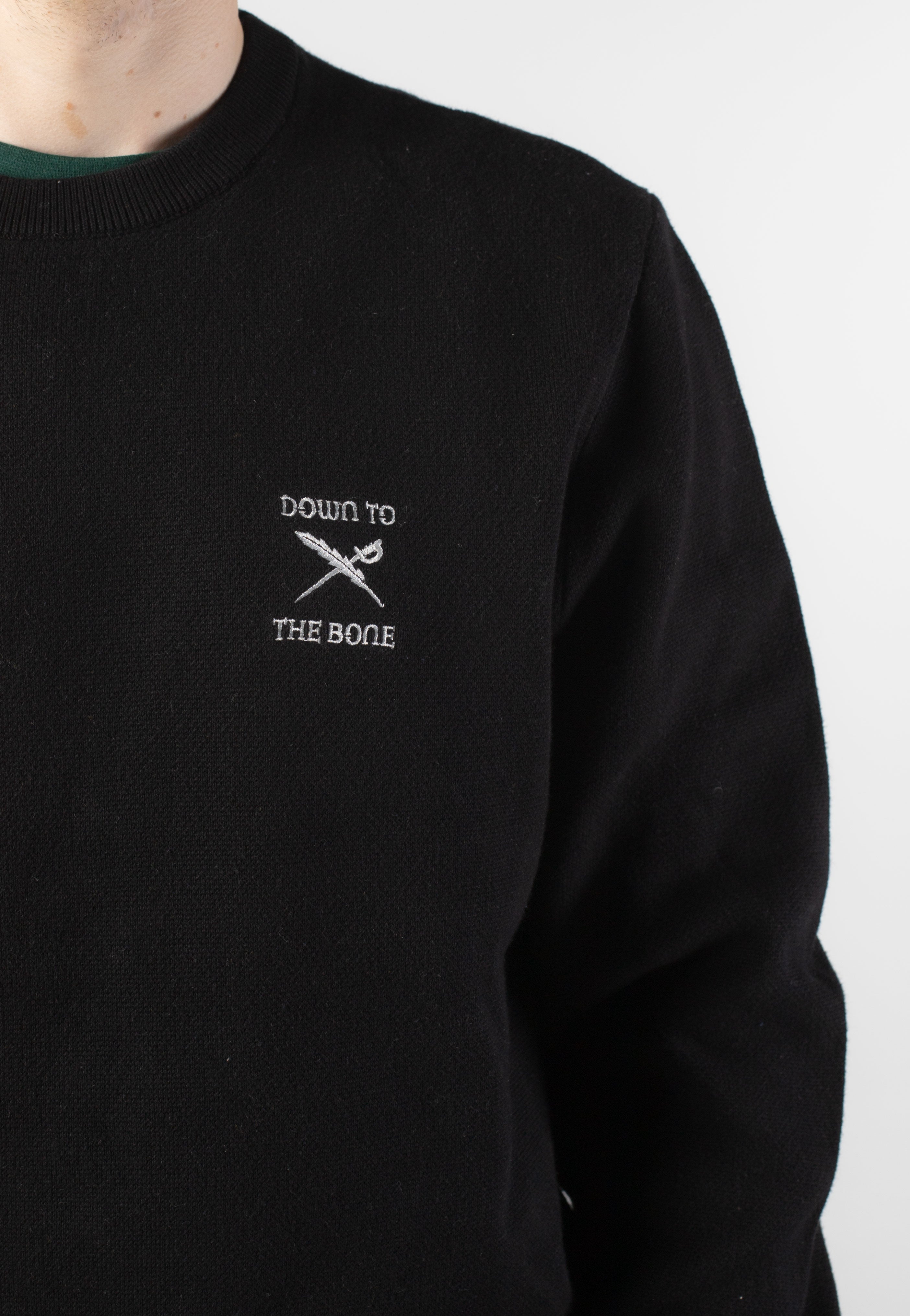 Iriedaily - To the Bone Knit Black - Pullover | Men-Image
