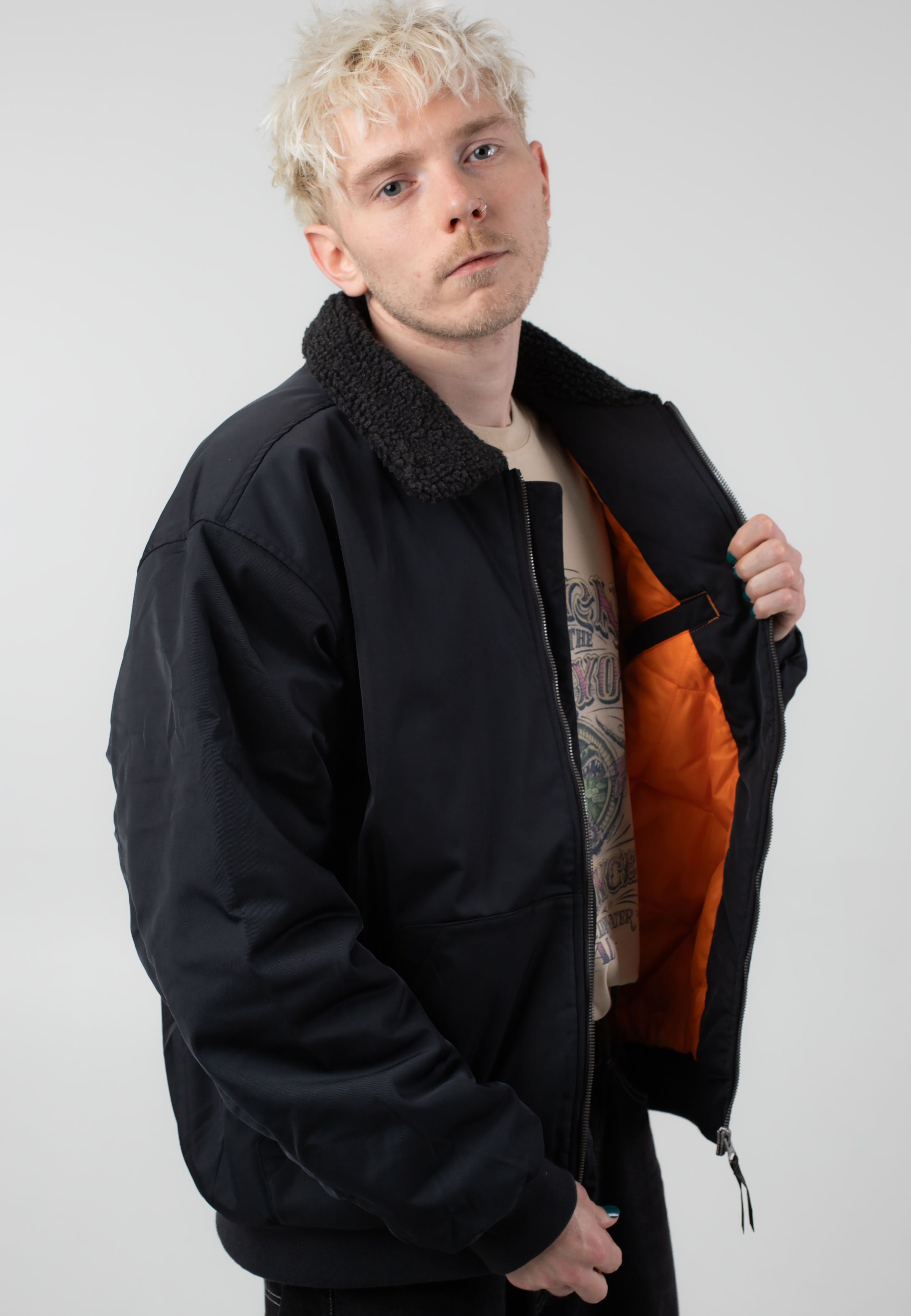 Iriedaily - U Rope Pilot Black - Jacket | Men-Image