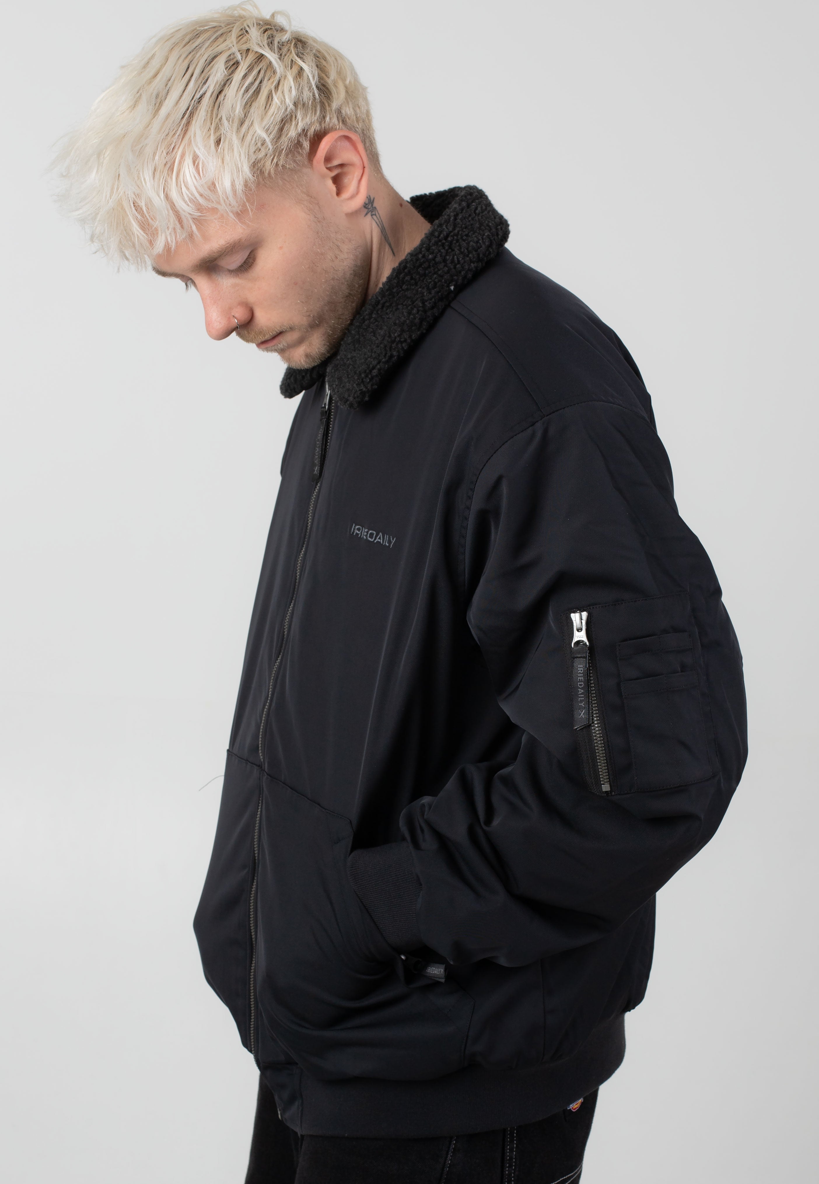 Iriedaily - U Rope Pilot Black - Jacket | Men-Image