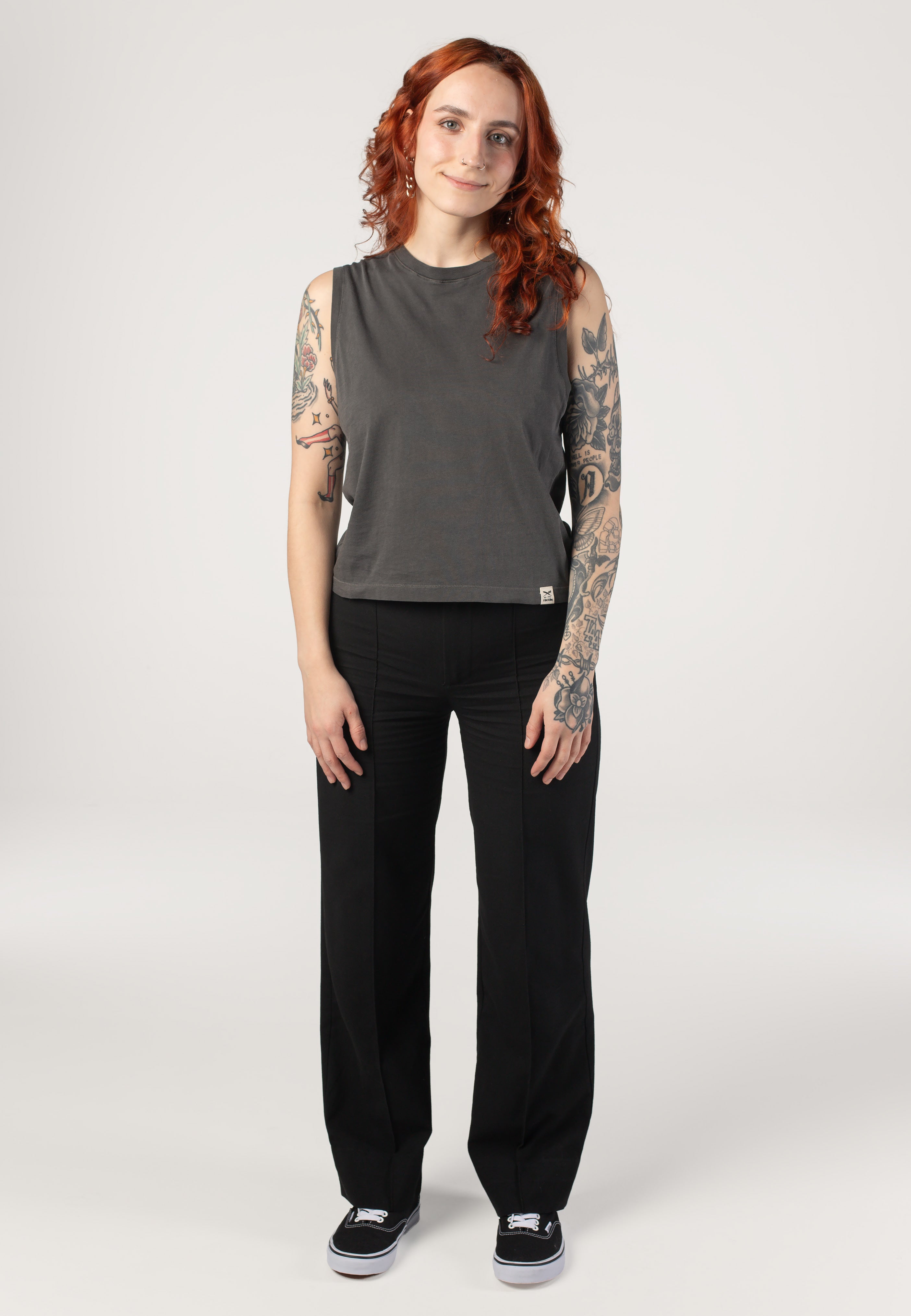 Iriedaily - Vinty Off Black - Tank | Women-Image