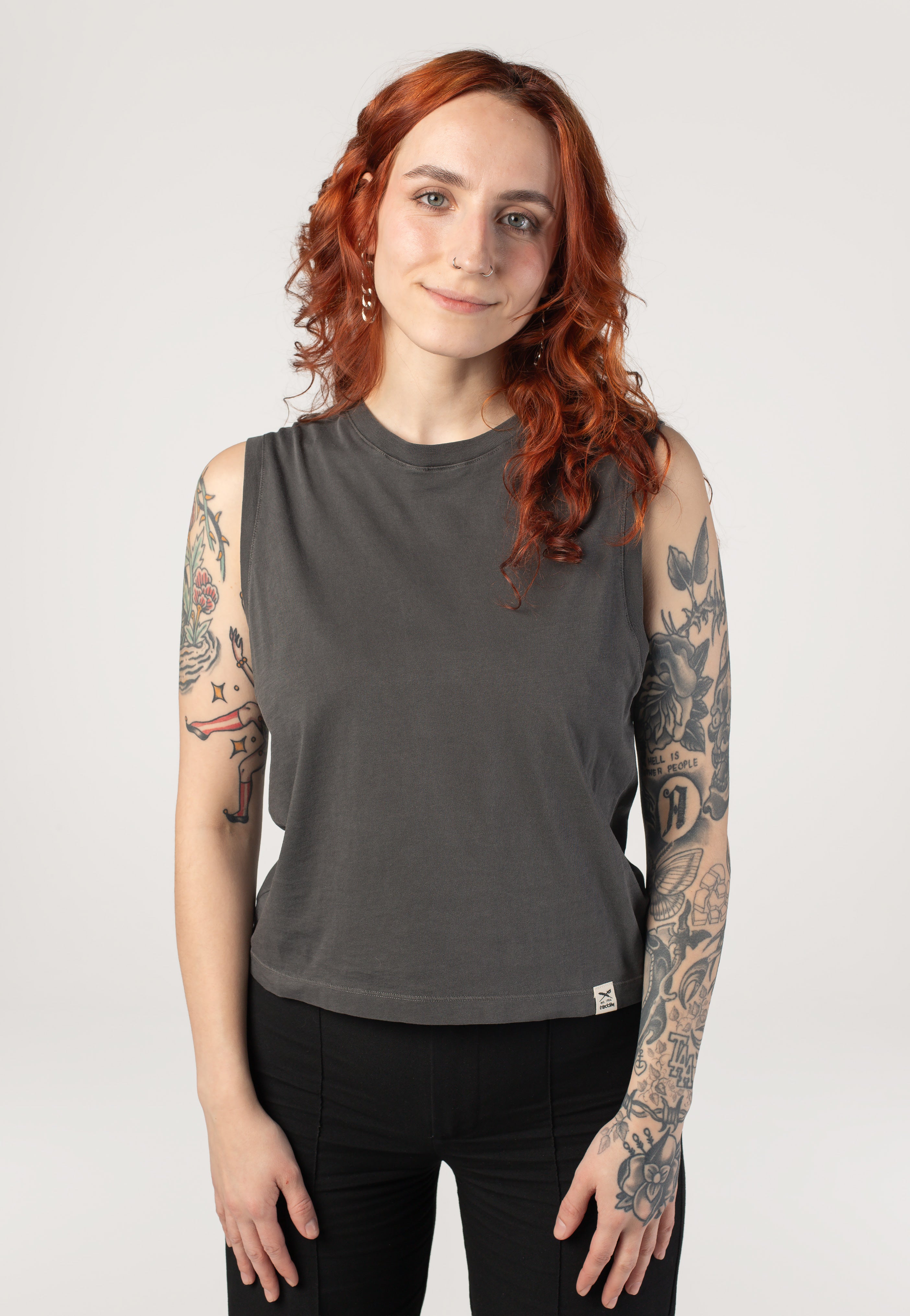 Iriedaily - Vinty Off Black - Tank | Women-Image