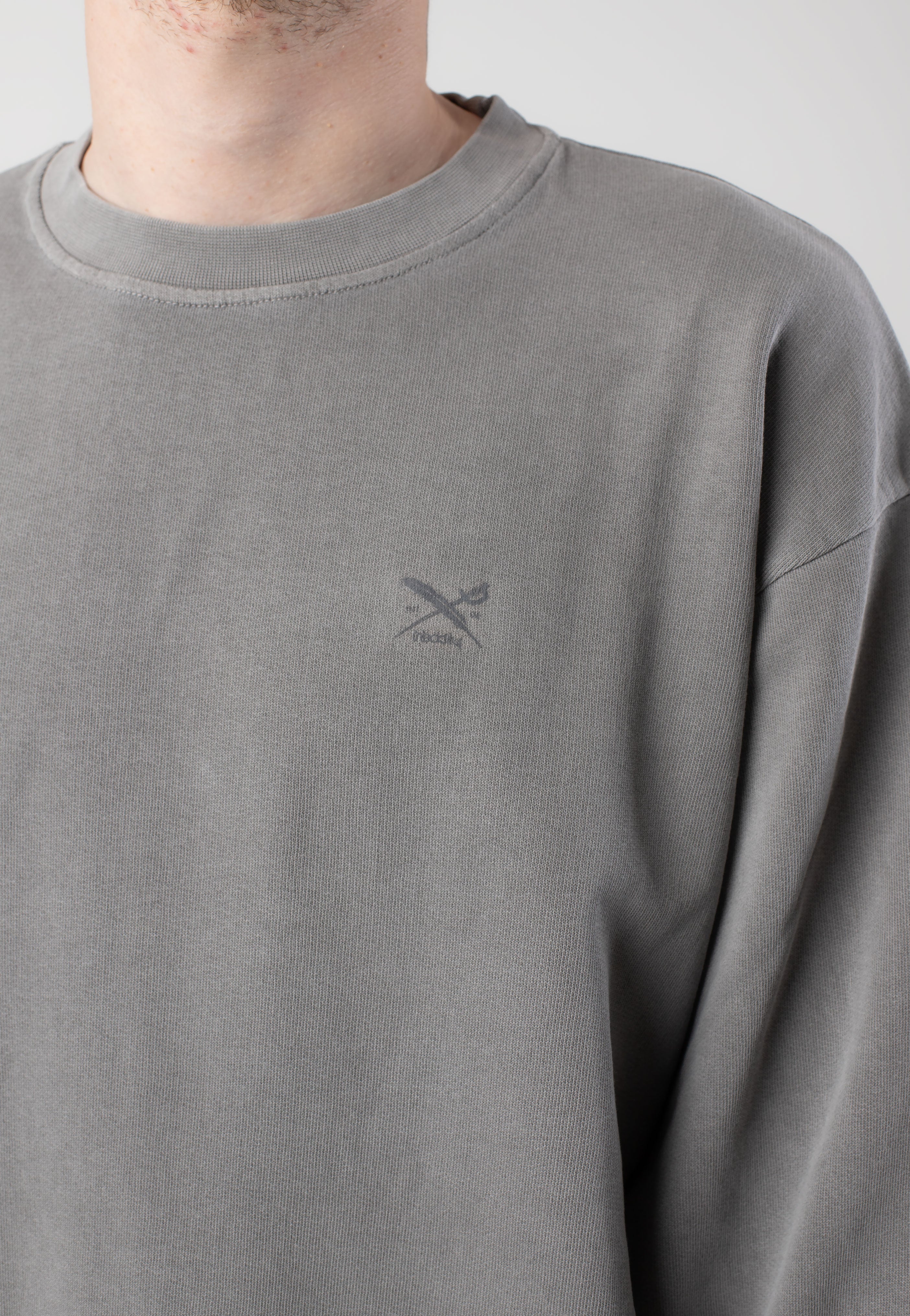 Iriedaily - Waterkeeper Crew Mineral Charcoal - Sweater | Men-Image