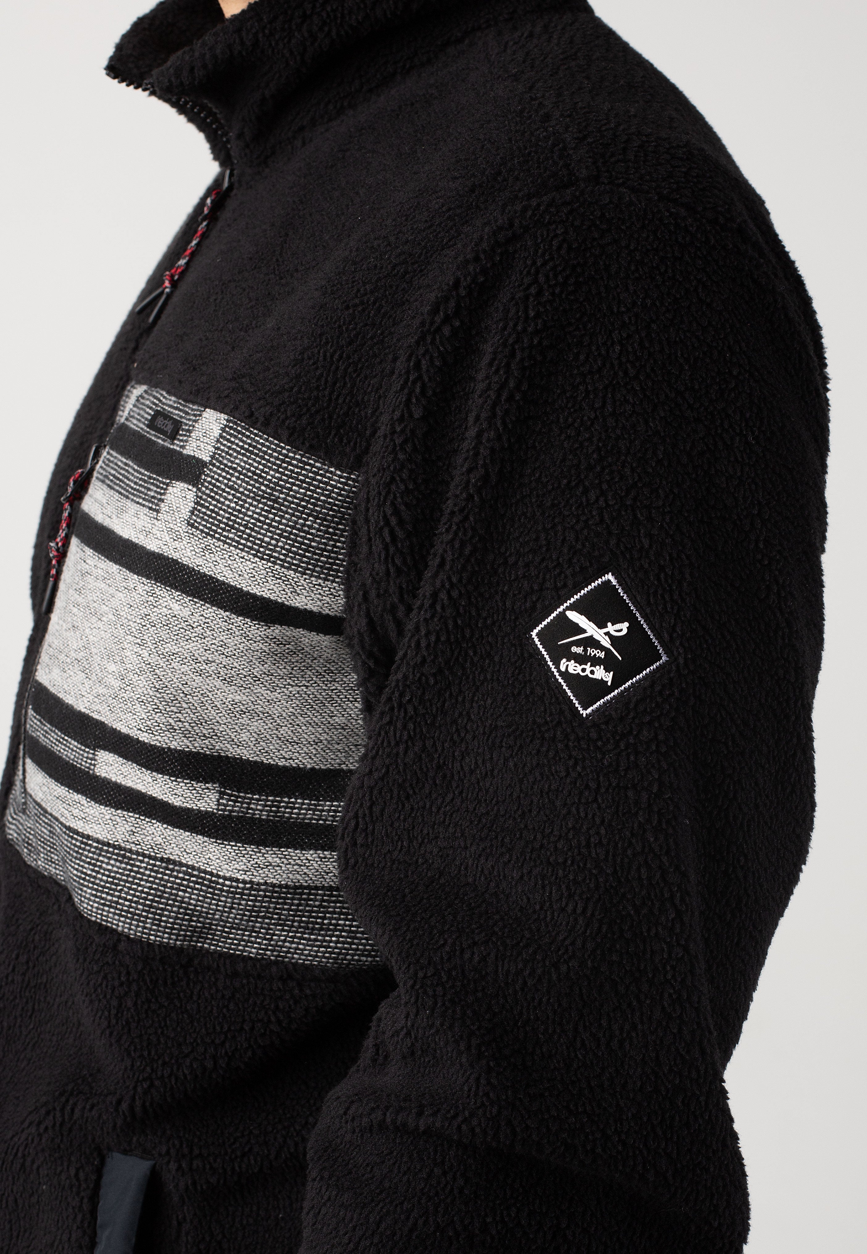 Iriedaily - Wonderer Track Black White - Track Jacket | Men-Image