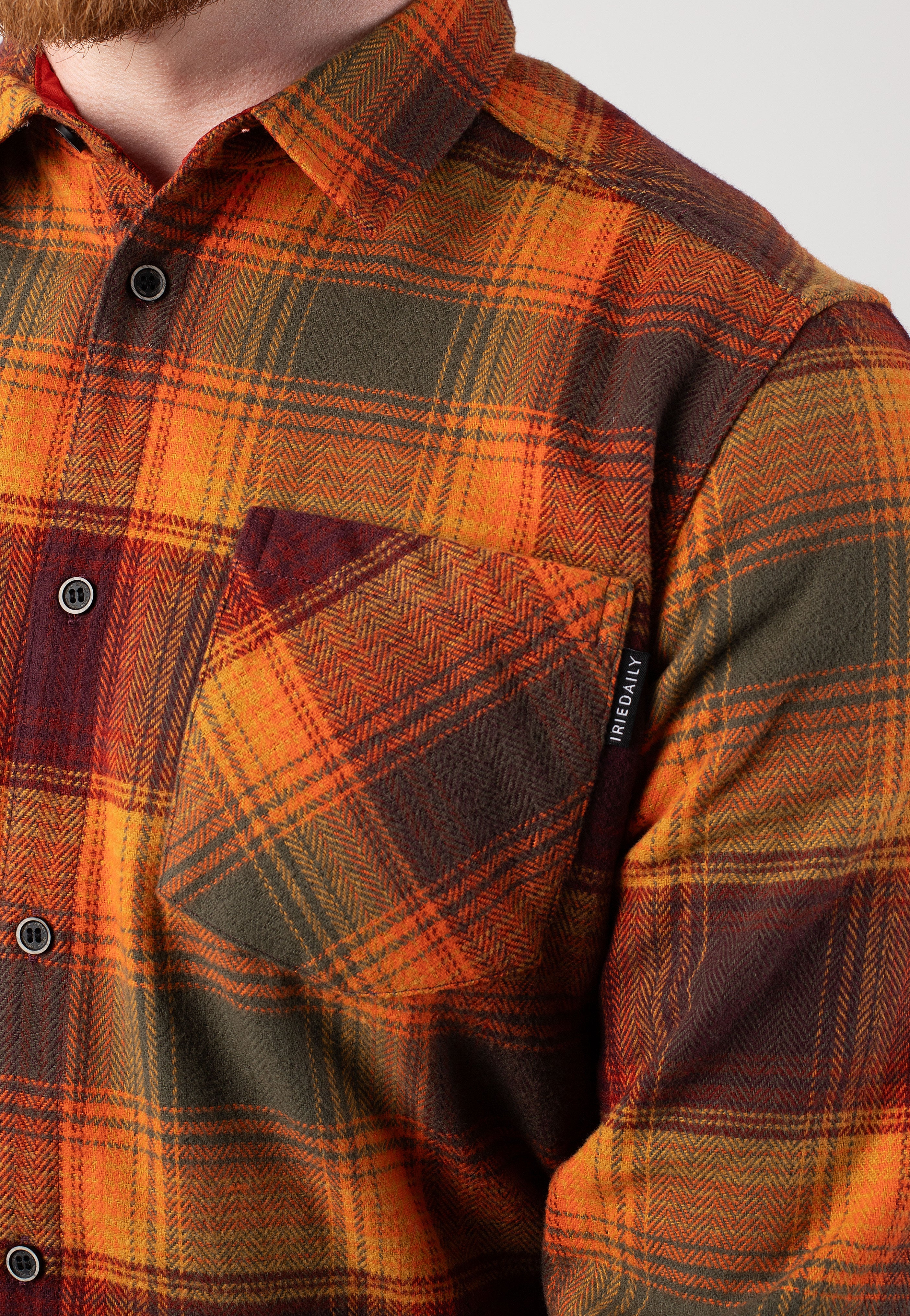 Iriedaily - Young Fella Orange Green - Shirt | Men-Image