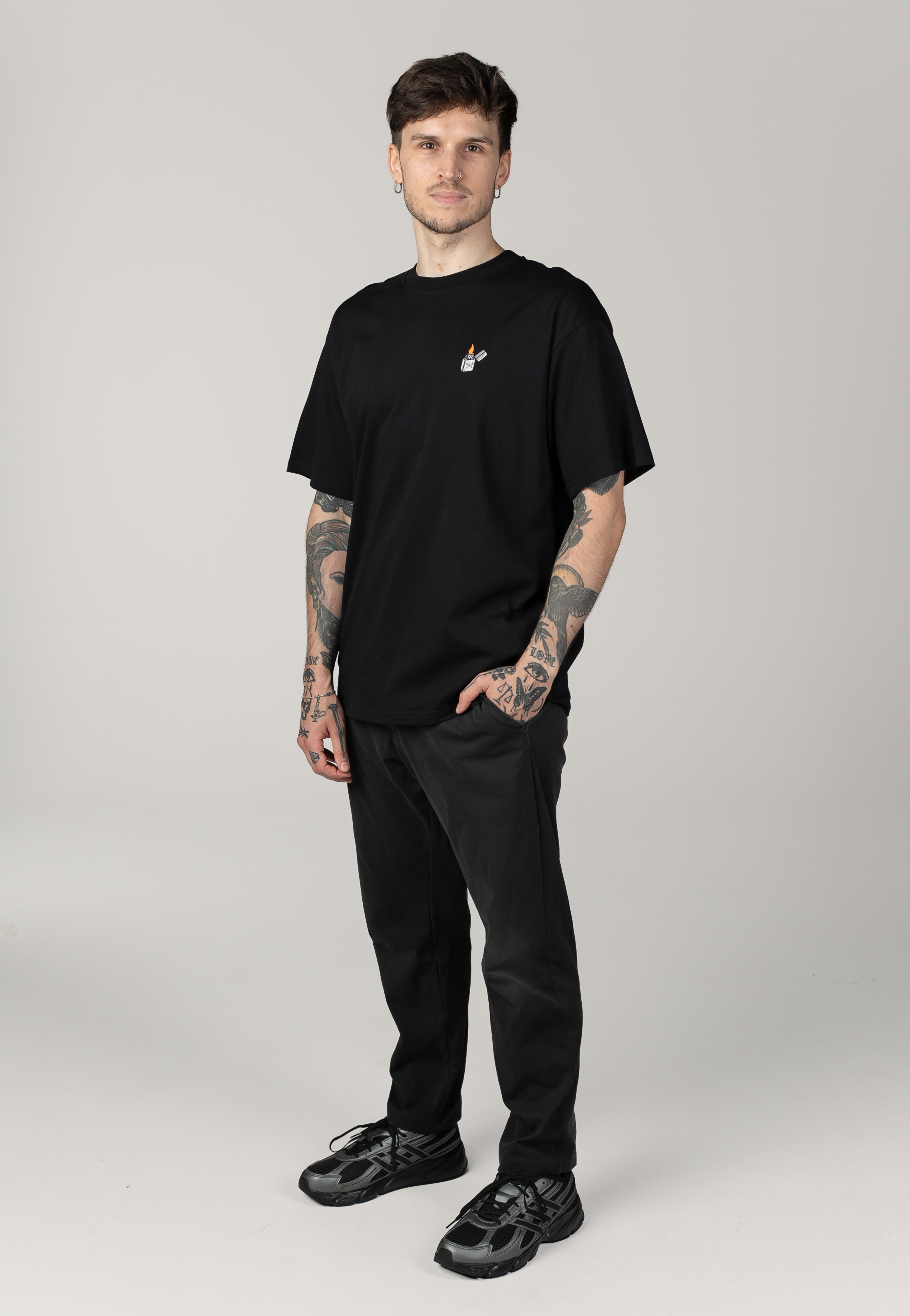 Iriedaily - Flaglighter Black - T-Shirt | Men-Image