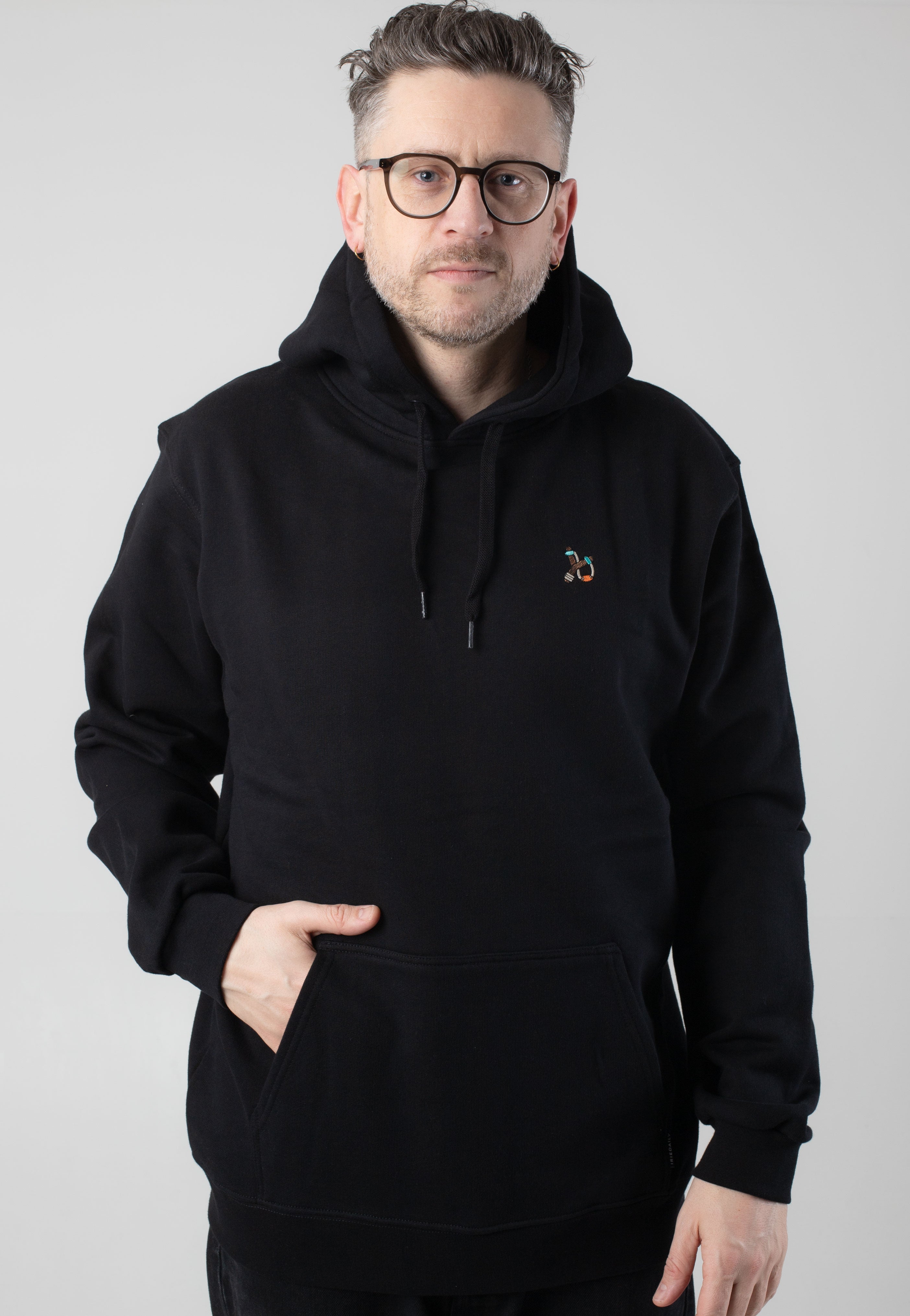 Iriedaily - Zwille Black - Hoodie | Men-Image