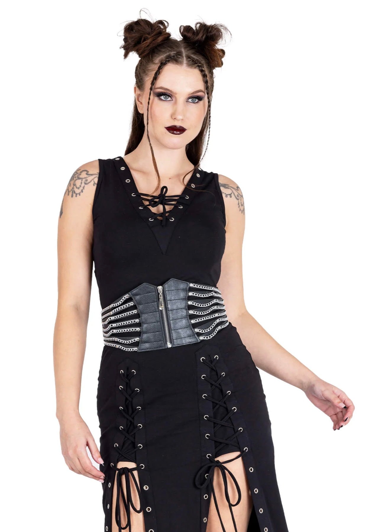 Poizen Industries - Iris Black - Belt | Neutral-Image