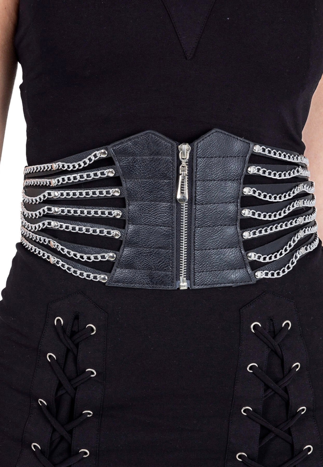 Poizen Industries - Iris Black - Belt | Neutral-Image