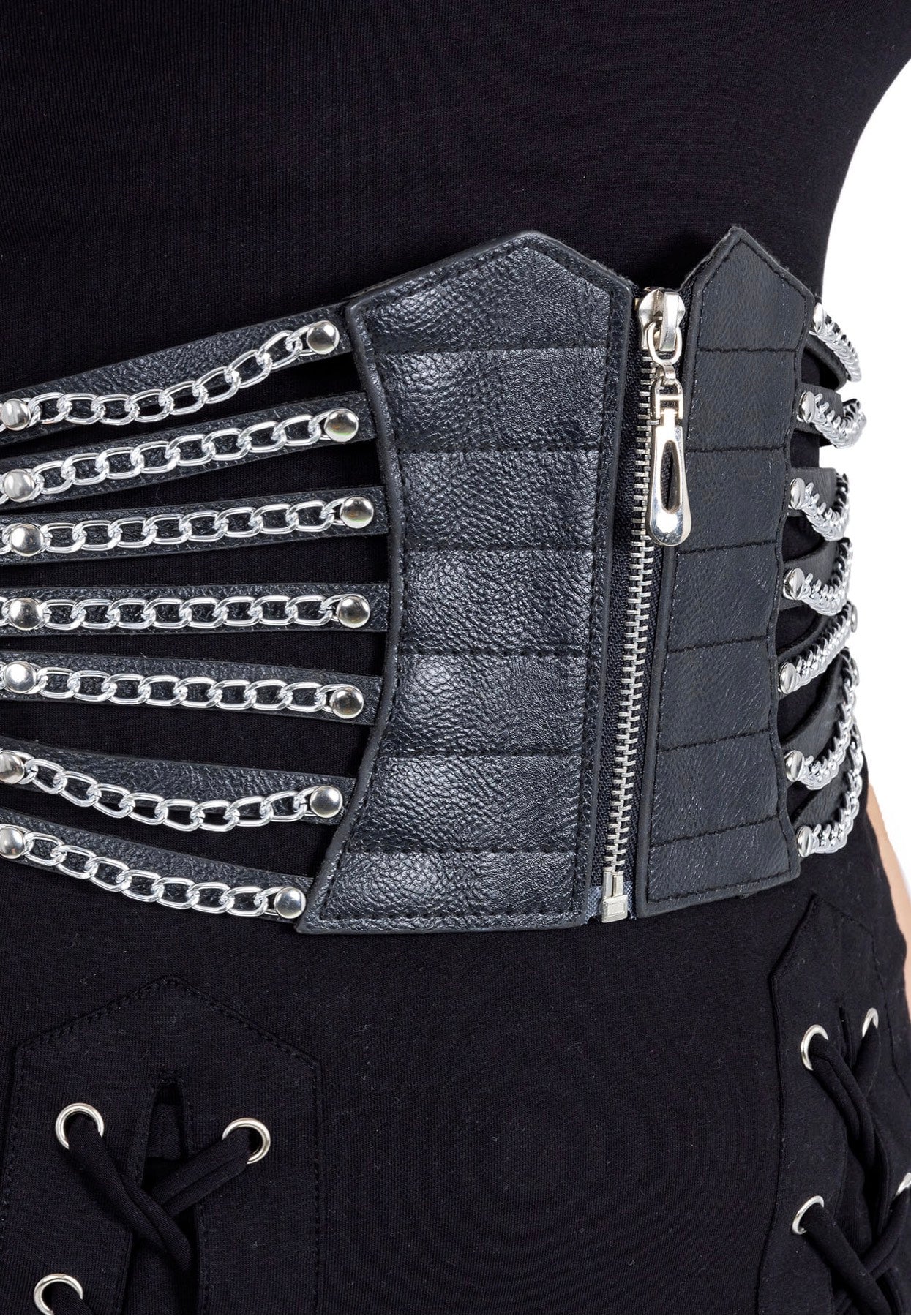 Poizen Industries - Iris Black - Belt | Neutral-Image