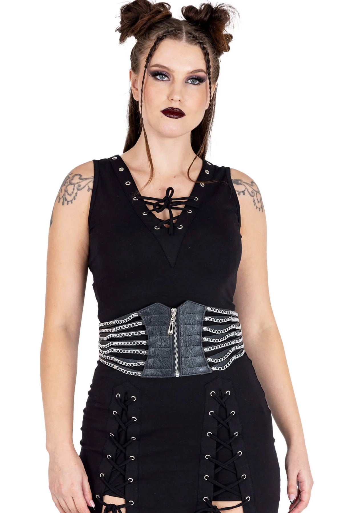 Poizen Industries - Iris Black - Belt | Neutral-Image