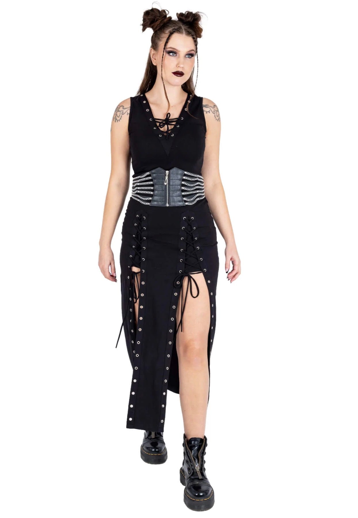 Poizen Industries - Iris Black - Belt | Neutral-Image