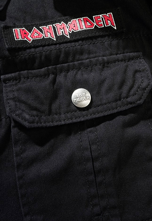 Brandit x Iron Maiden - Number Of The Beast Vintage - Vest | Men-Image
