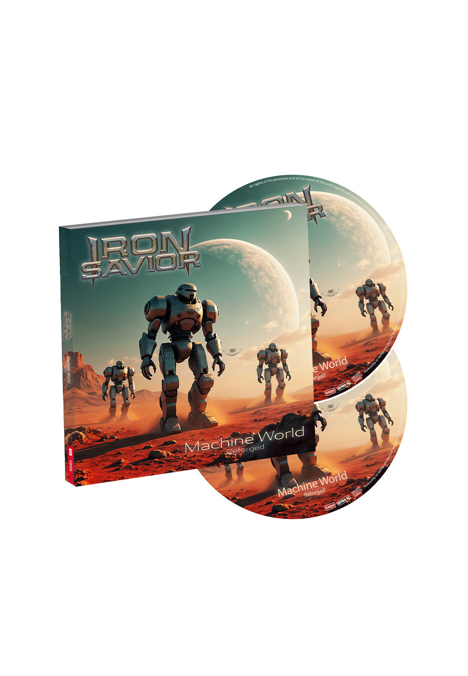 Iron Savior - Reforged-Machine World Ltd. Starbreaker Blue - Digipak 2 CD | Neutral-Image