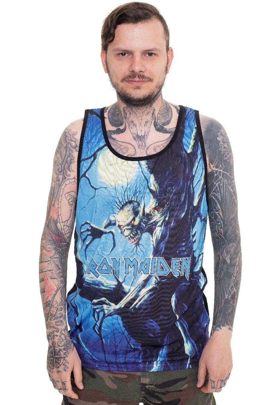 Iron Maiden - Fear Of The Dark Allover - Tank | Men-Image
