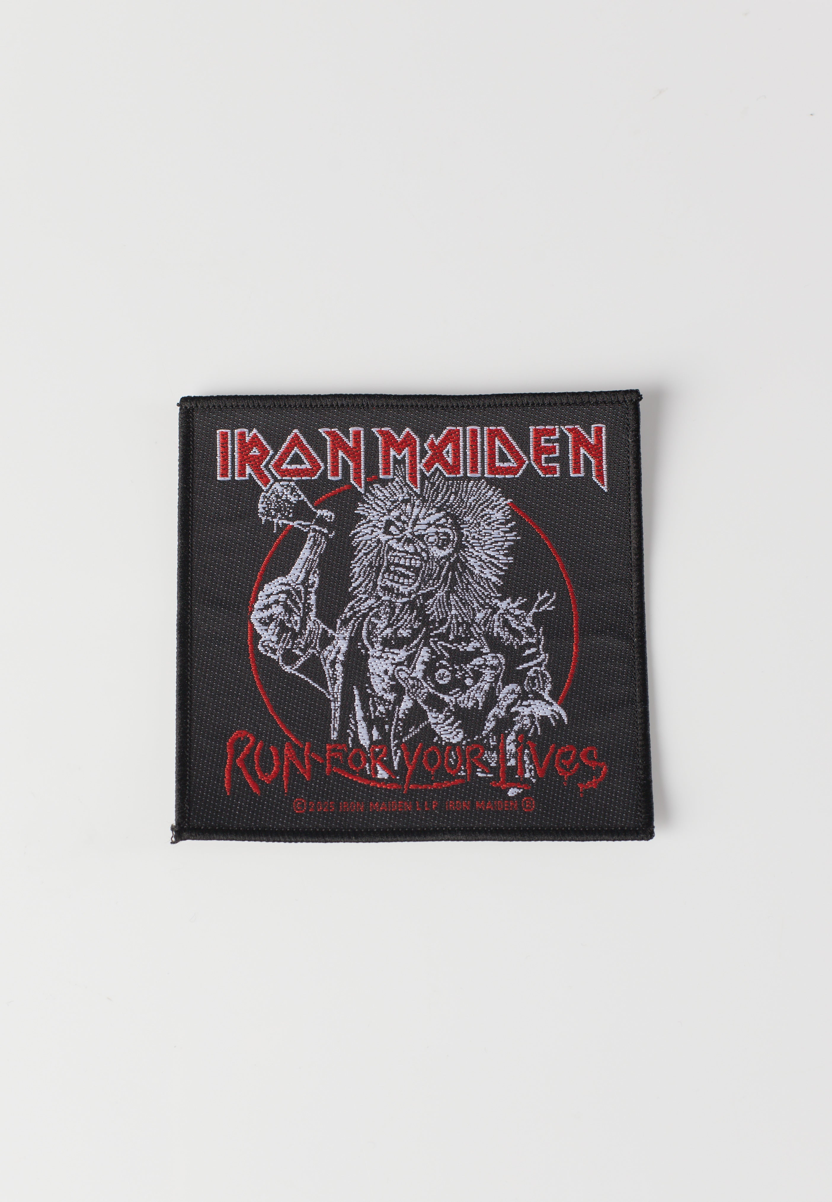 Iron Maiden - Run For Your Lives - Patch | Neutral-Image