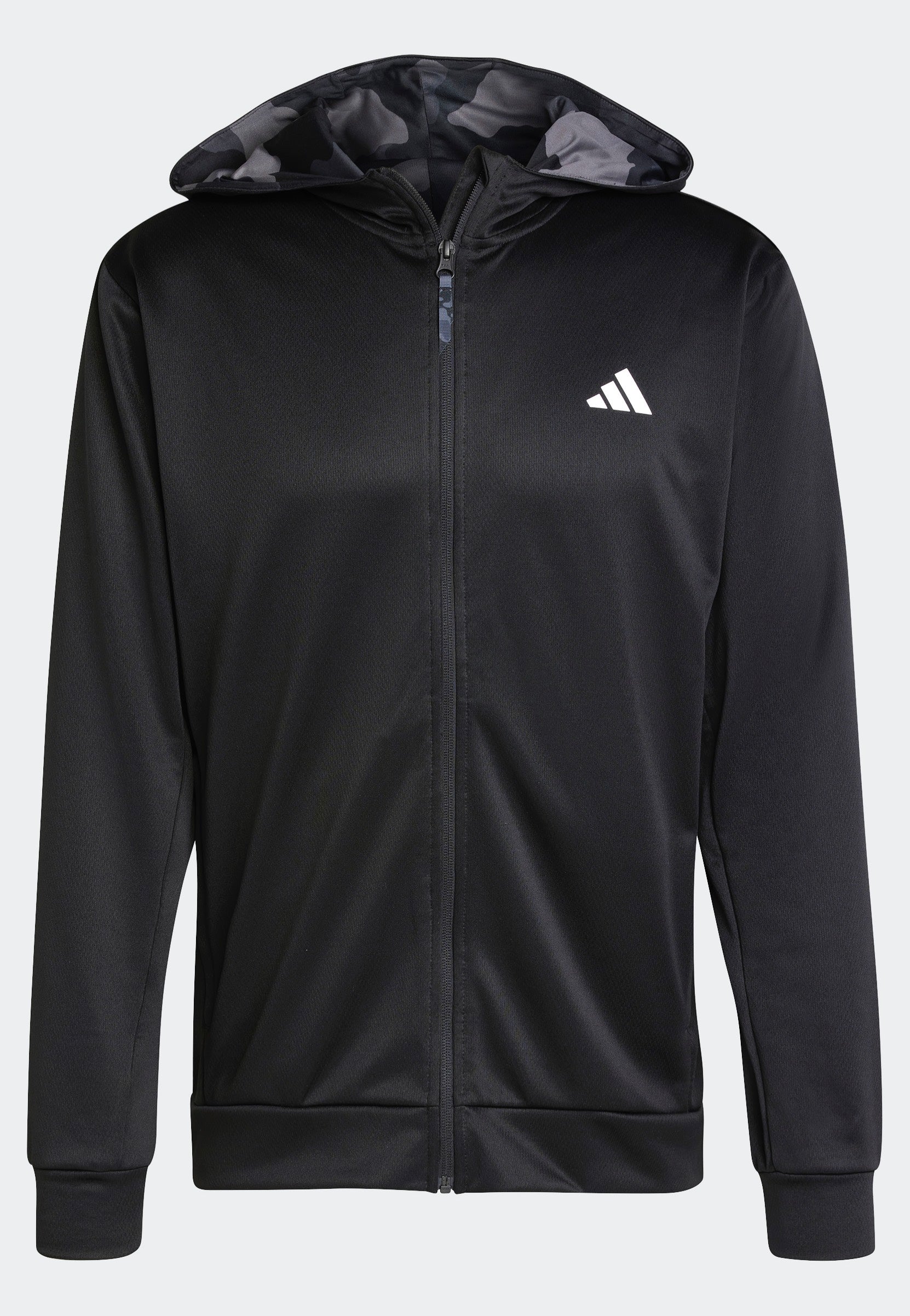 Adidas - Camo Fz Hd Black - Zipper | Men-Image