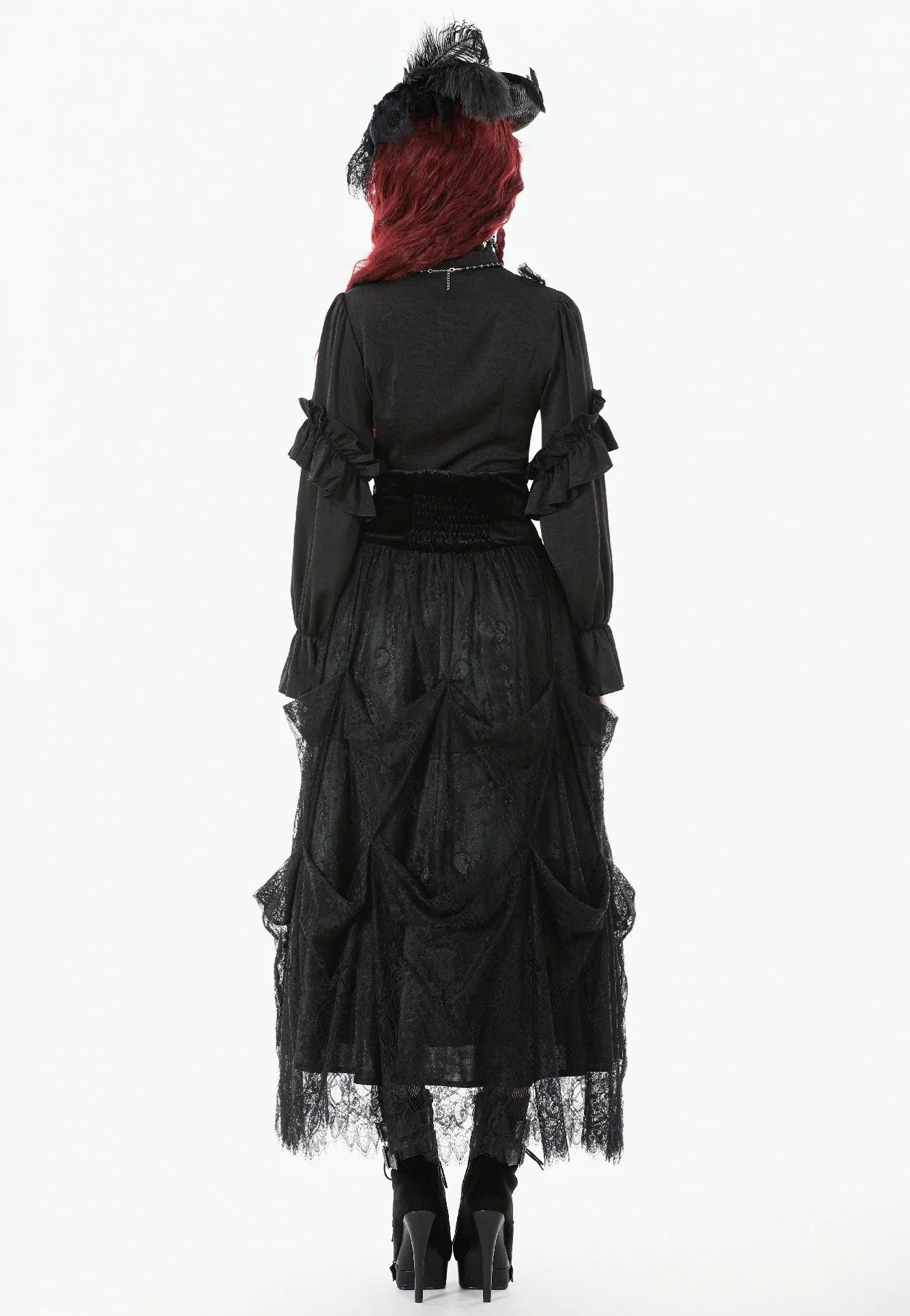 Dark In Love - Raven's Kiss Gothic Court - Blouse | Women-Image
