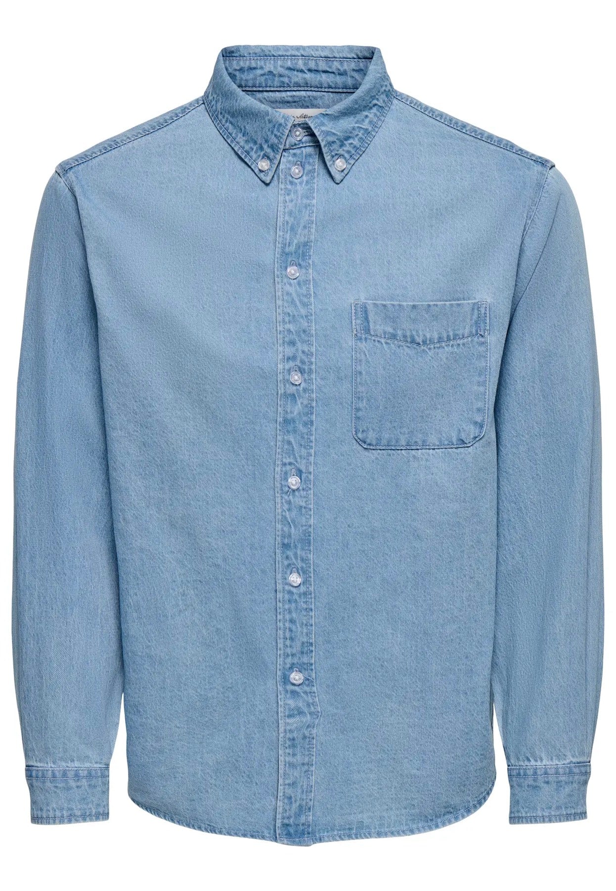 Only & Sons - Orson Light Blue Denim - Shirt | Men-Image
