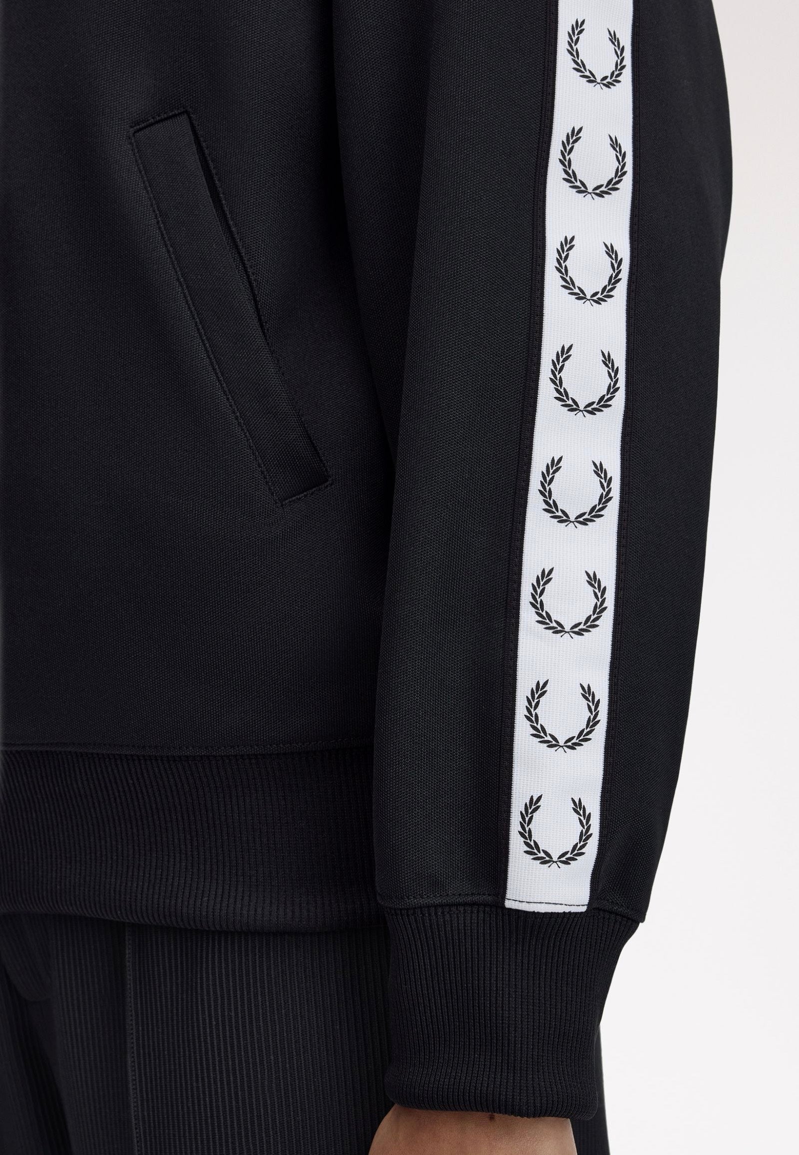 Fred Perry - Taped Black - Track Jacket | Women-Image